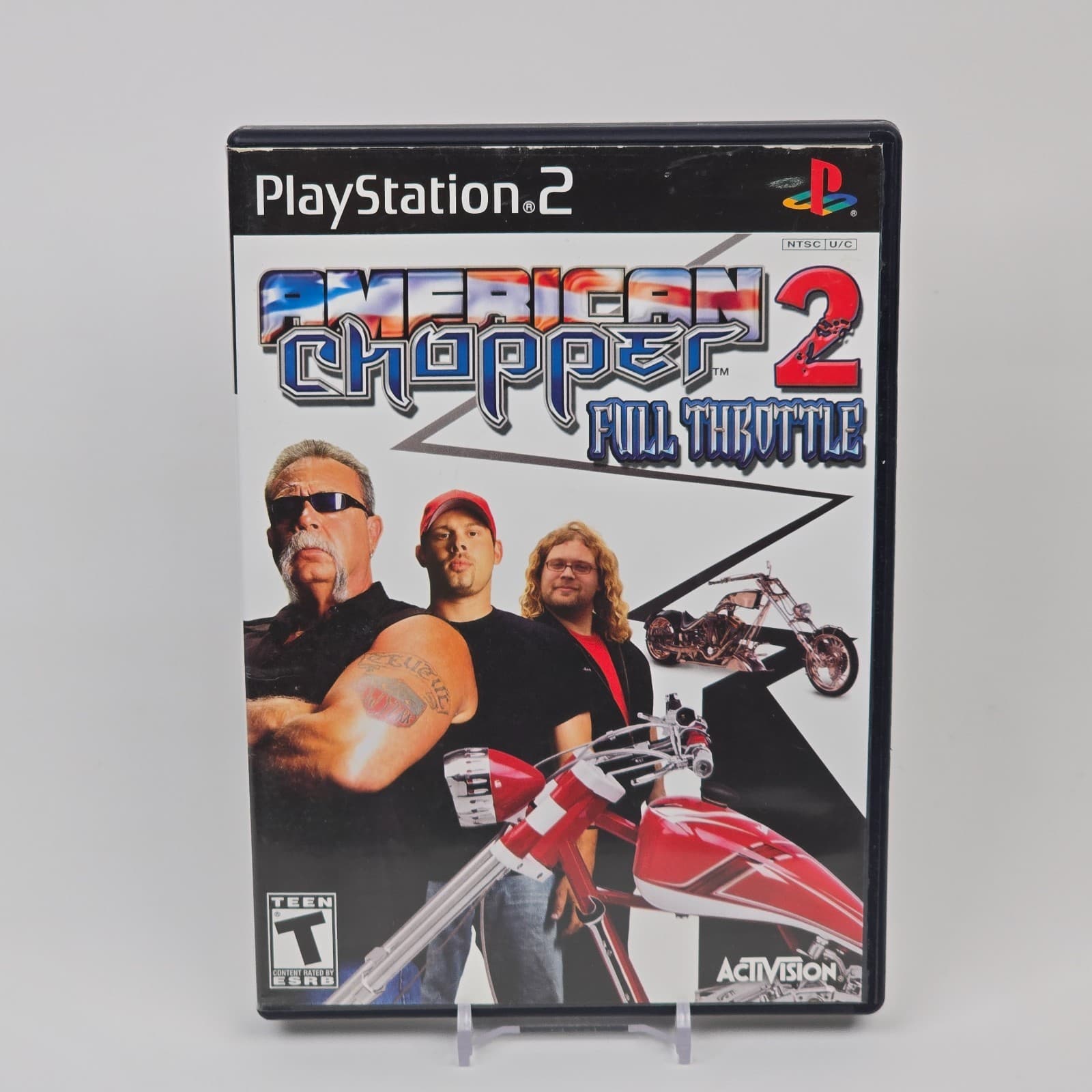 American Chopper 2: Full Throttle (PlayStation 2 PS2) CIB COMPLETE & TESTED