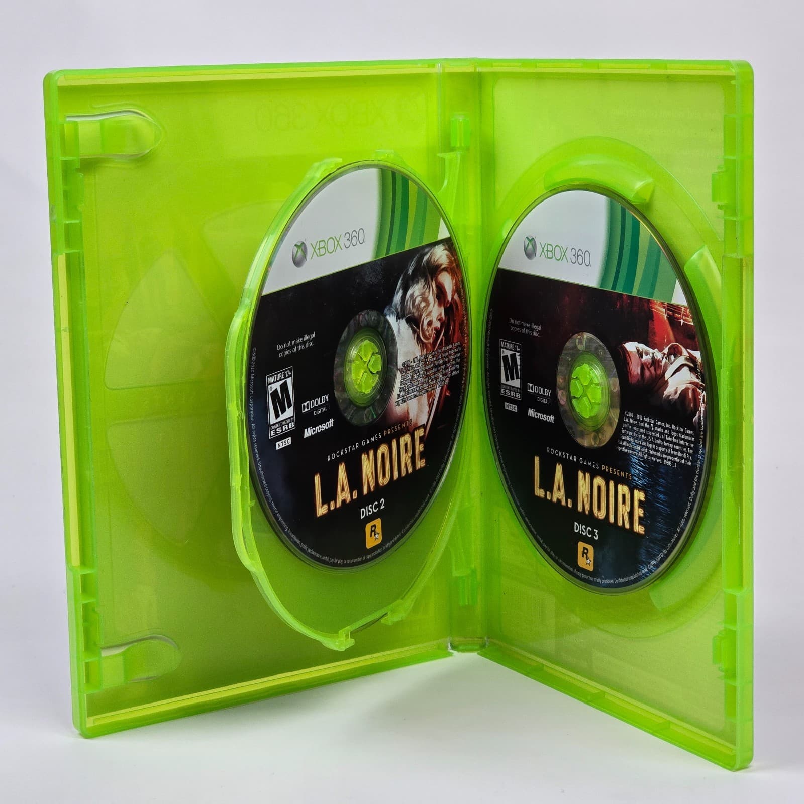 L.A. Noire (Xbox 360) Case & Discs - Thumbnail 3
