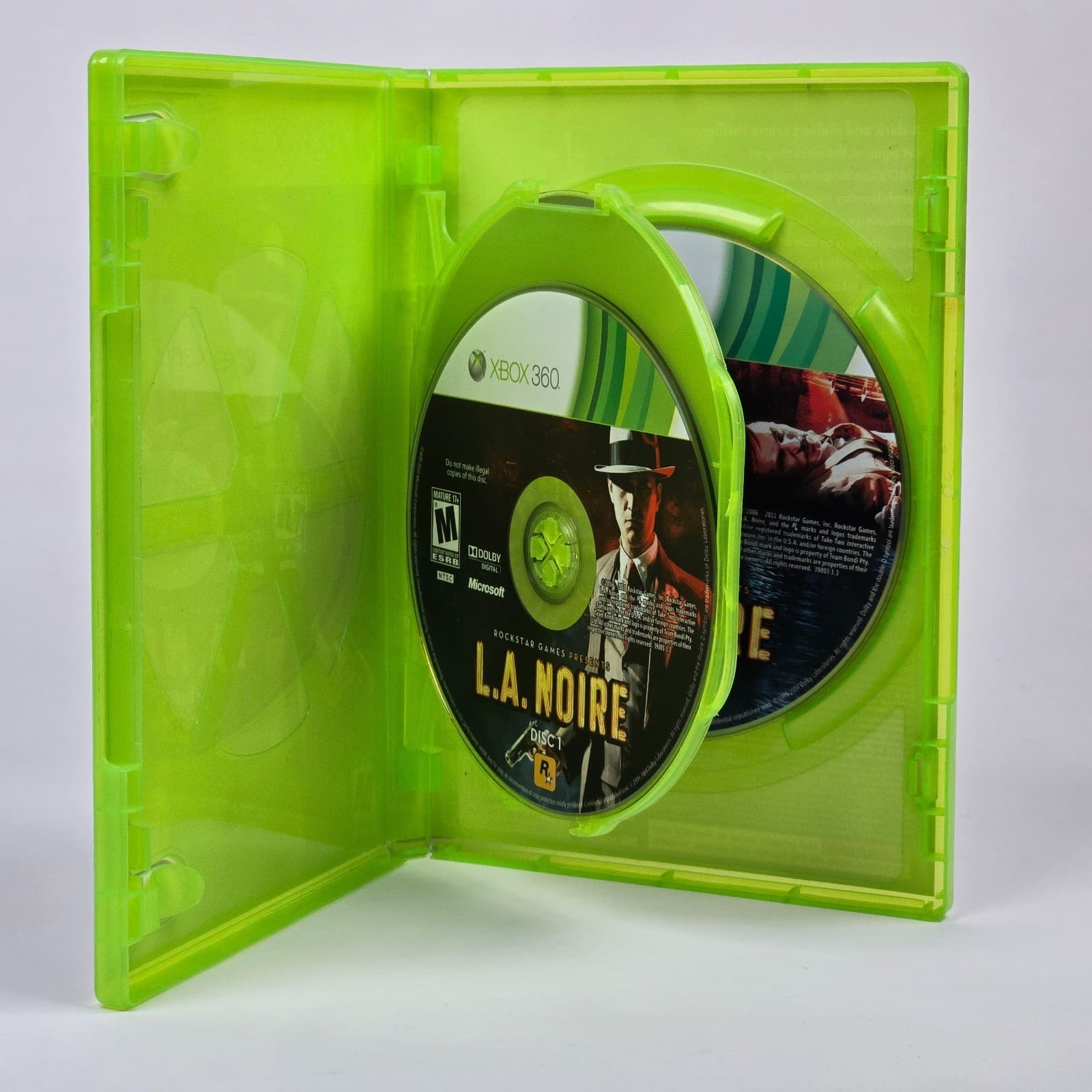 L.A. Noire (Xbox 360) Case & Discs - Thumbnail 2