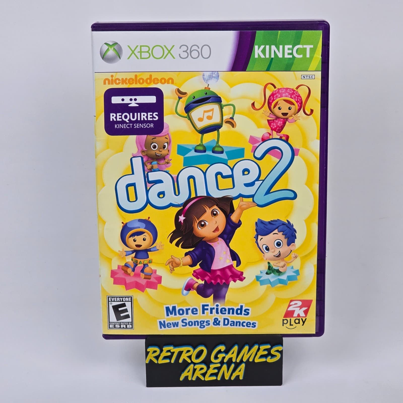 Nickelodeon Dance 2 (Xbox 360) Case & Disc