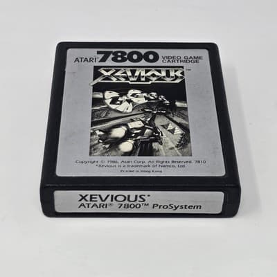 Xevious (Atari 7800) CLEANED & TESTED