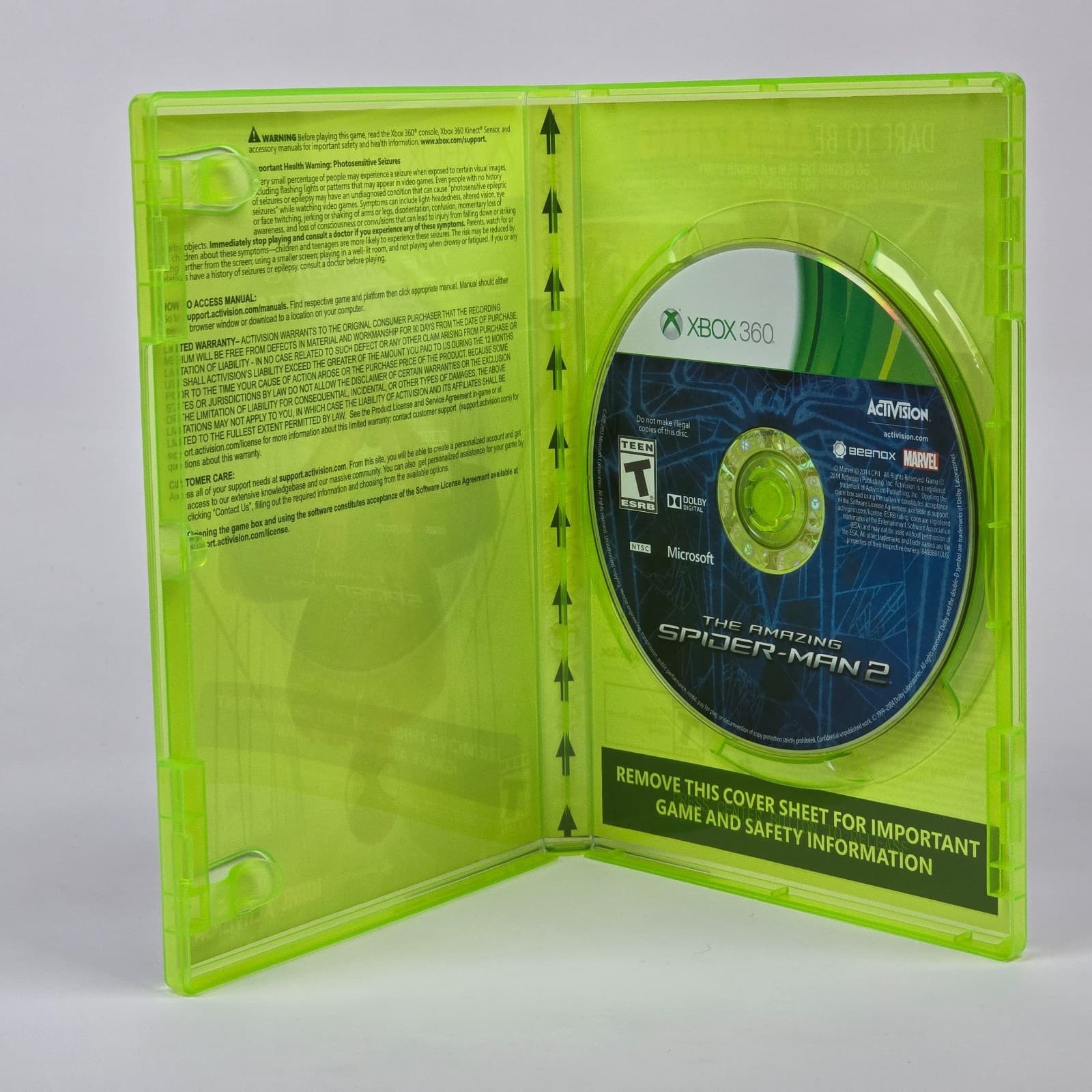 The Amazing Spider-Man 2 (Xbox 360) CIB COMPLETE - Thumbnail 2