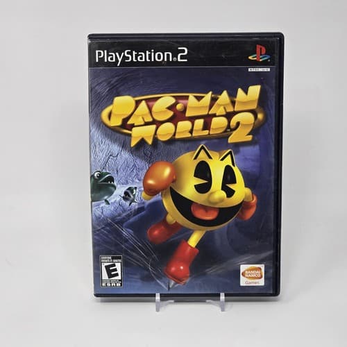 Pac-Man World 2 (PlayStation 2 PS2) Black Label CIB COMPLETE & TESTED
