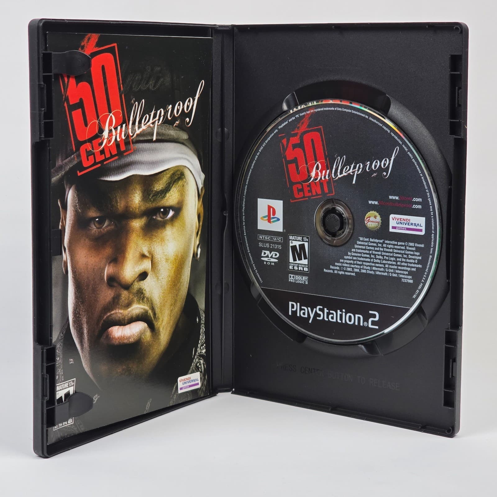 💿REFURBISHED 50 Cent: Bulletproof (PlayStation 2 PS2) CIB COMPLETE💿 - Thumbnail 2