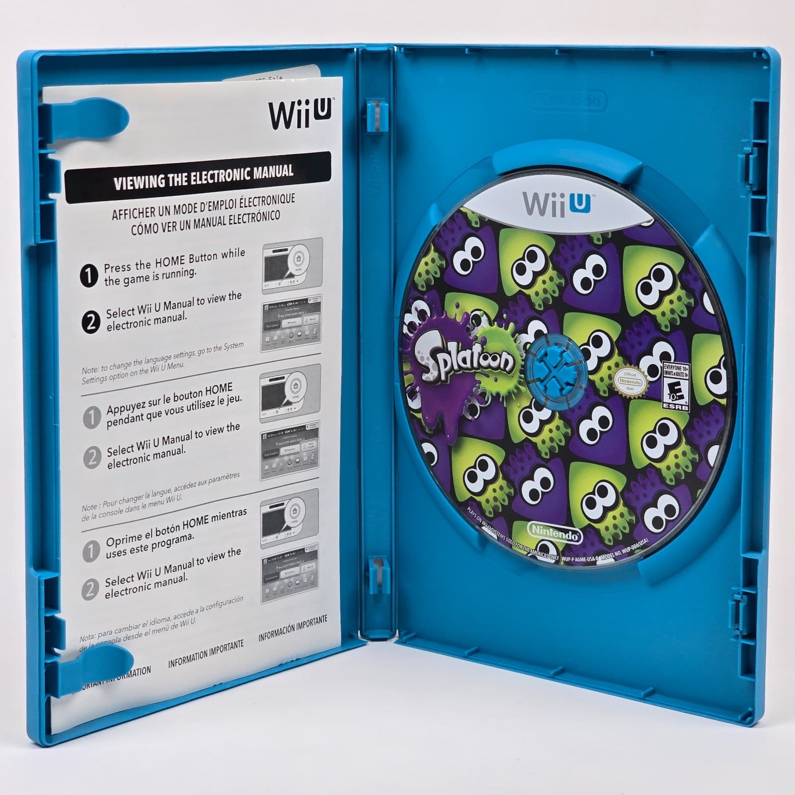 Splatoon (Wii U) CIB COMPLETE - Thumbnail 2
