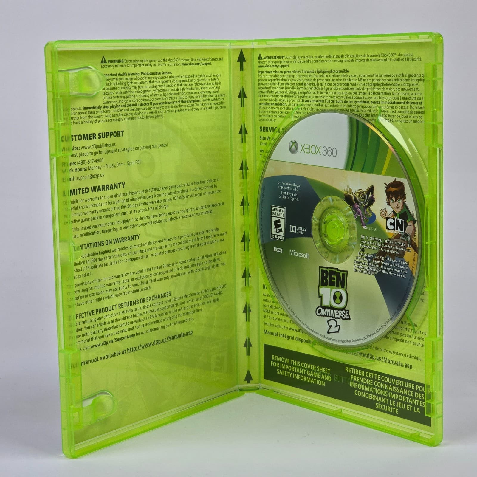 Ben 10: Omniverse 2 (Xbox 360) CIB COMPLETE - Thumbnail 2