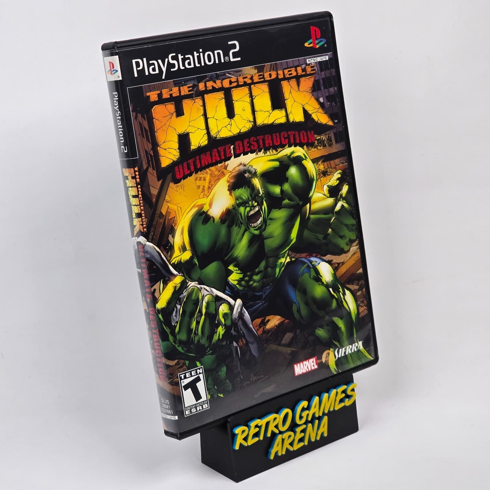 💿REFURBISHED The Incredible Hulk Ultimate Destruction (PlayStation 2 PS2) CIB💿