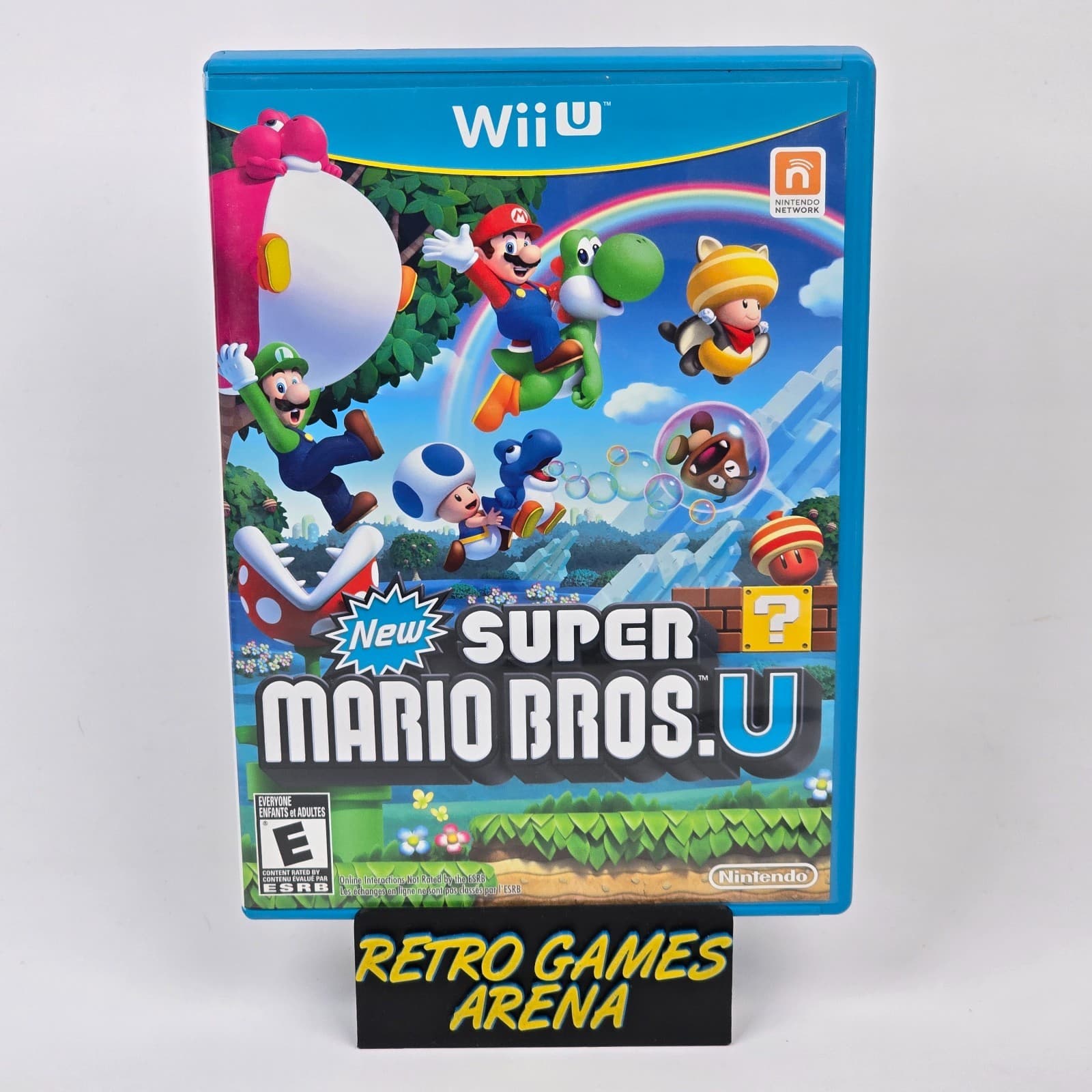 New Super Mario Bros U (Wii U) CIB COMPLETE