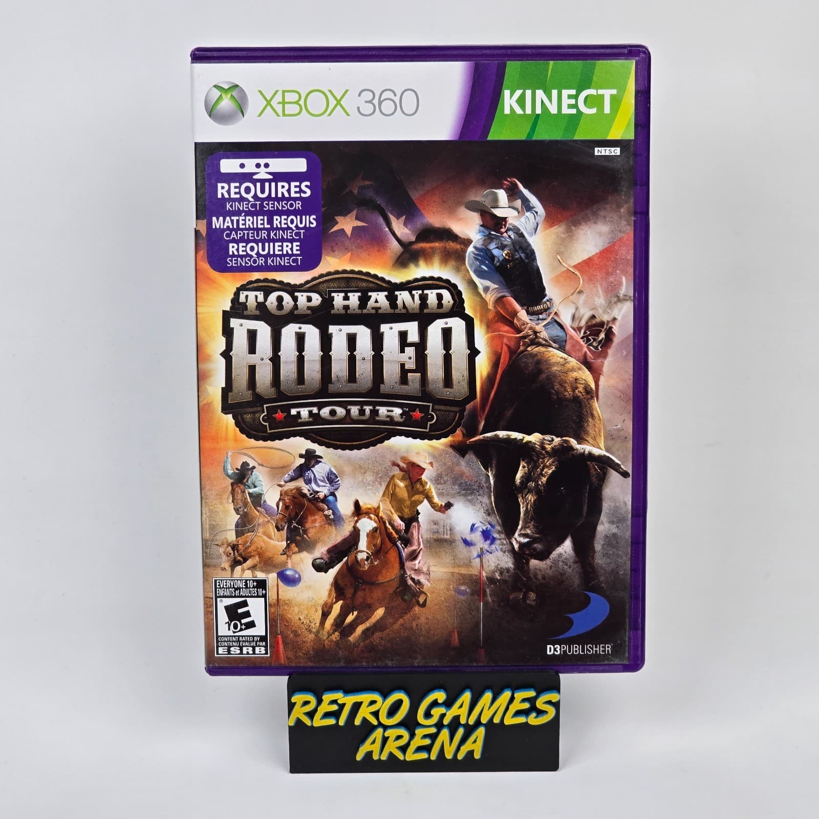 Top Hand Rodeo Tour (Xbox 360) CIB COMPLETE