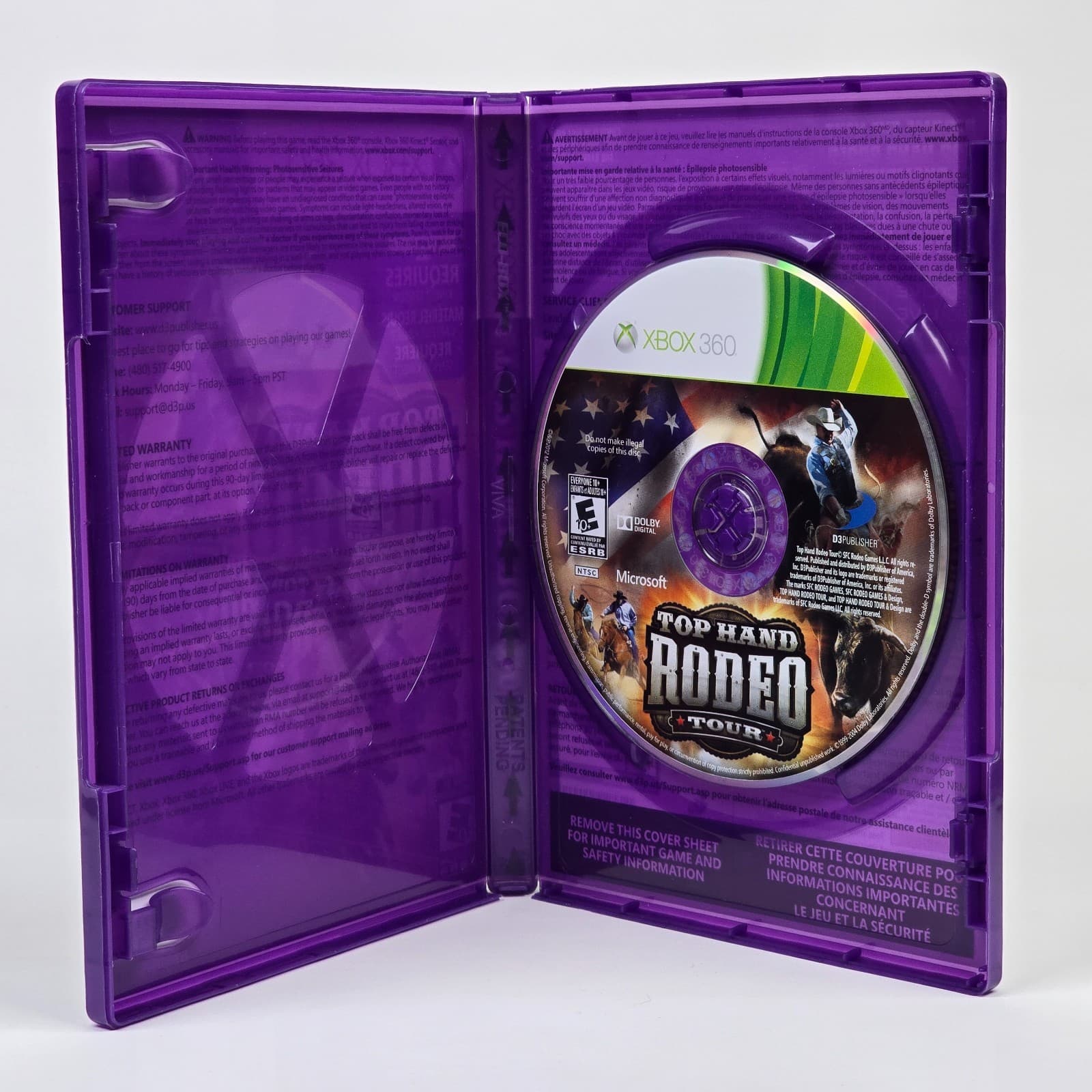 Top Hand Rodeo Tour (Xbox 360) CIB COMPLETE - Thumbnail 2