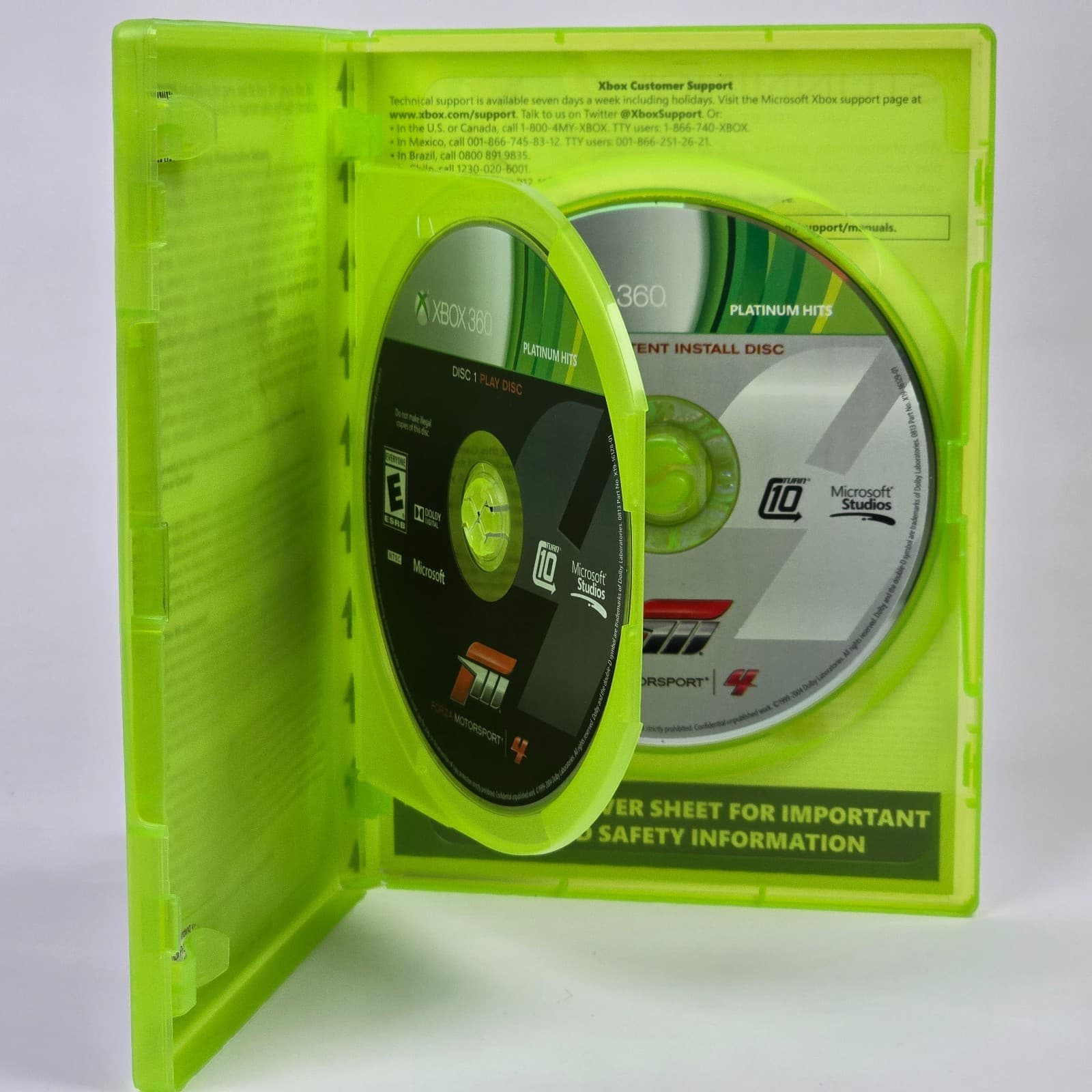 Forza Motorsport 4 - Two Disc Edition (Xbox 360) Platinum Hits CIB COMPLETE - Thumbnail 2