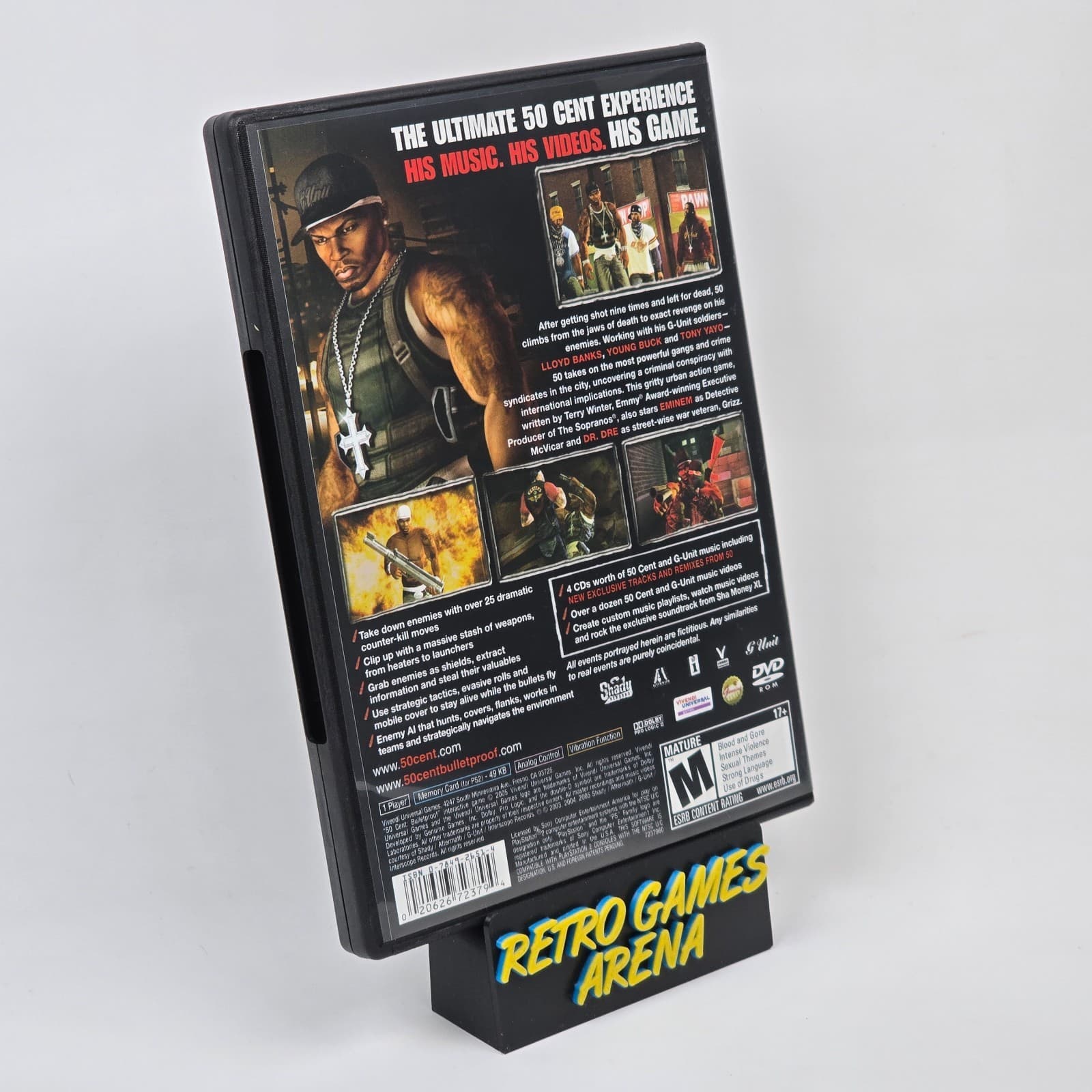 💿REFURBISHED 50 Cent: Bulletproof (PlayStation 2 PS2) CIB COMPLETE💿 - Thumbnail 4