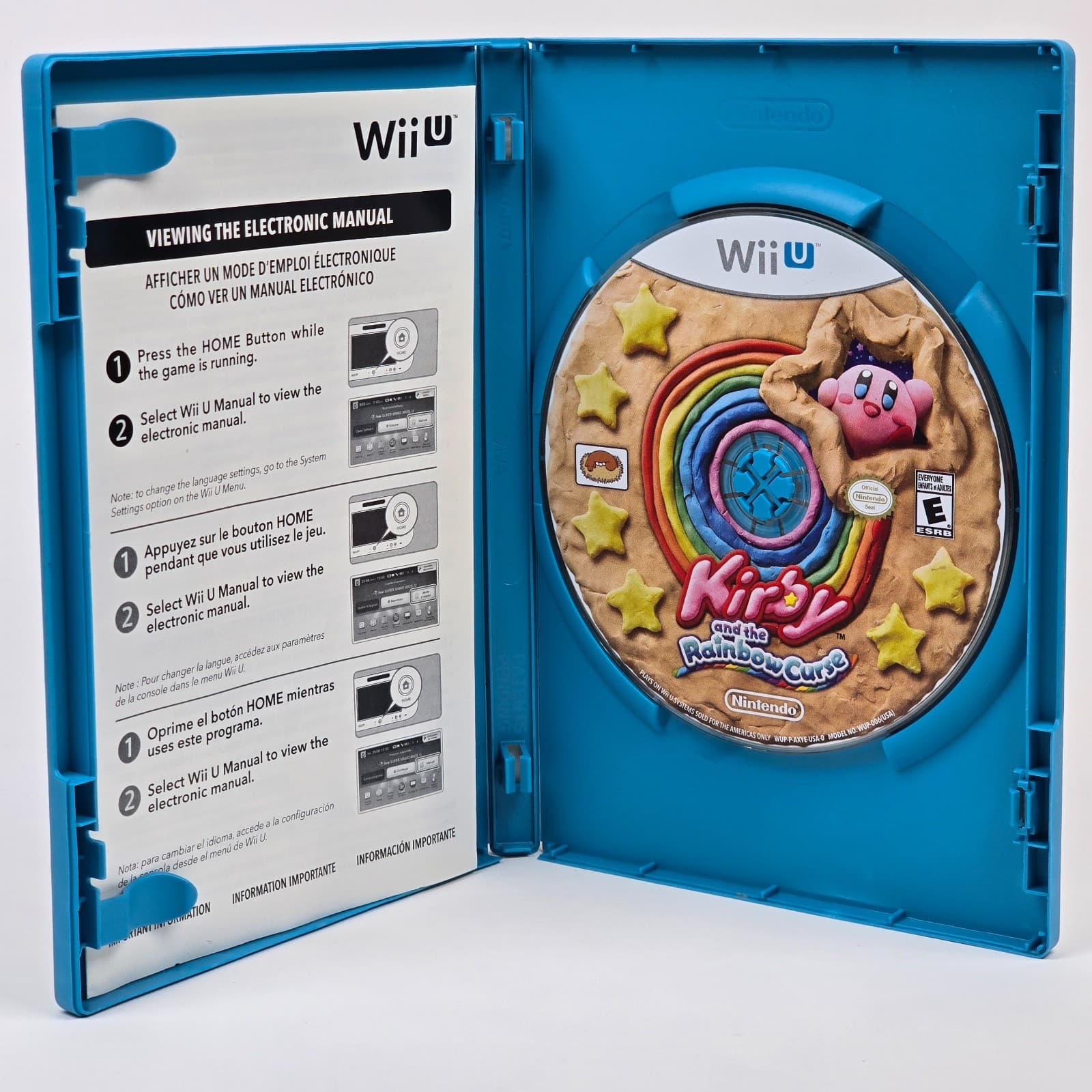 Kirby and the Rainbow Curse (Wii U) CIB COMPLETE - Thumbnail 2