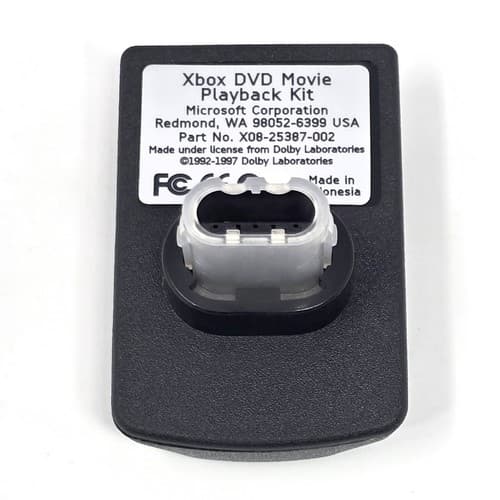 Original Xbox DVD Movie Playback Kit Receiver OEM Adapter Dongle TESTED - Thumbnail 3