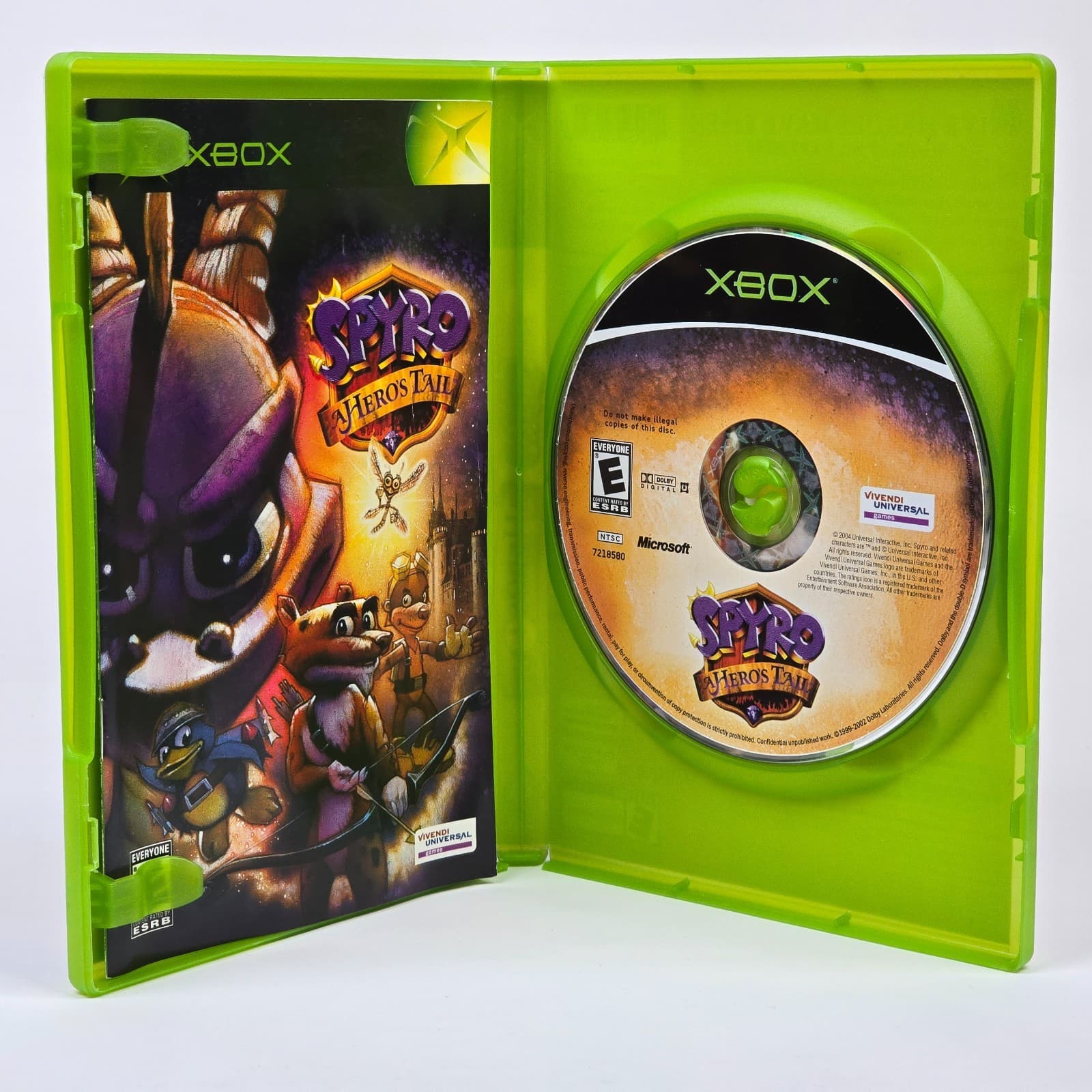 Spyro: A Hero's Tail (Original Xbox) CIB COMPLETE - Thumbnail 2