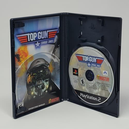Top Gun: Combat Zones (PlayStation 2 PS2) Black Label CIB COMPLETE & TESTED - Thumbnail 2