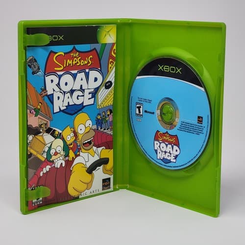 The Simpsons Road Rage (Original Xbox) Black Label CIB COMPLETE & TESTED - Thumbnail 2