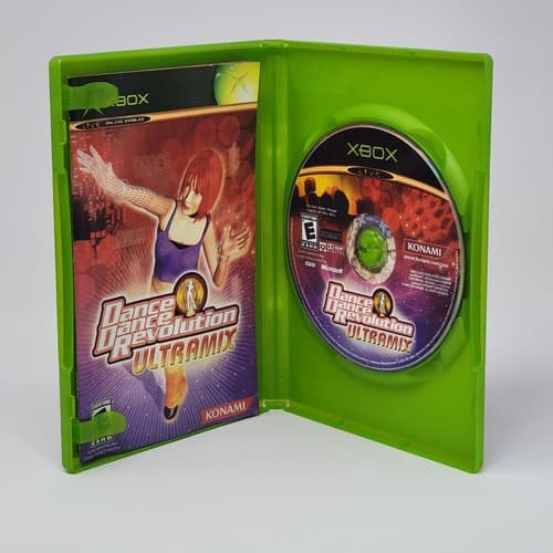 Dance Dance Revolution Ultramix (Original Xbox) Black Label CIB COMPLETE -TESTED - Thumbnail 2