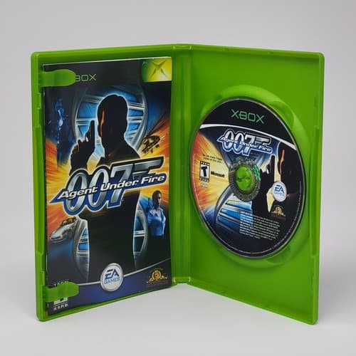 James Bond 007 in Agent Under Fire (Original Xbox) Black Label CIB COMPLETE - Thumbnail 2