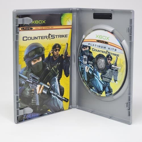 Counter-Strike (Original Xbox) Platinum Hits CIB COMPLETE & TESTED - Thumbnail 2