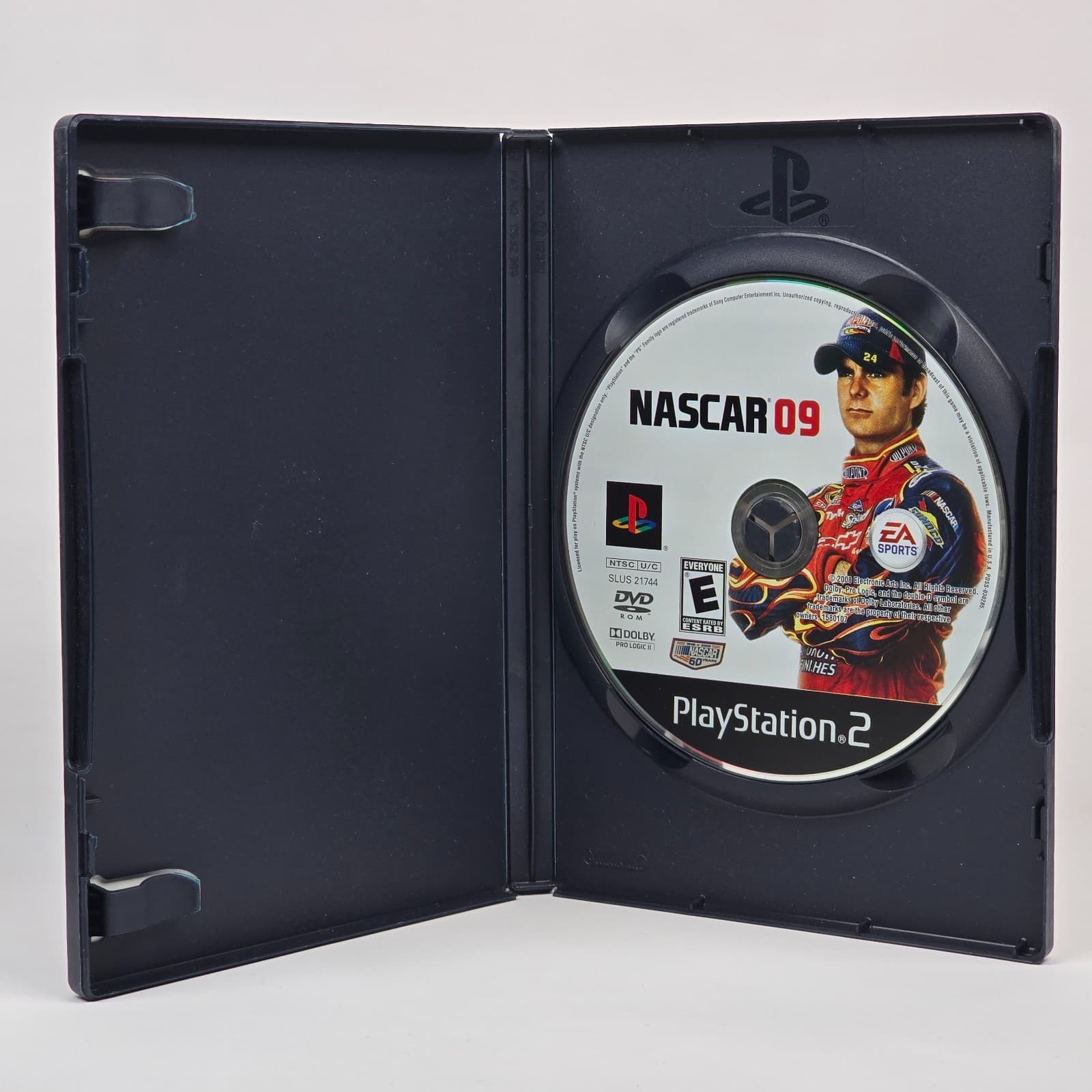 NASCAR 09 (PlayStation 2 PS2) Case & Disc - Thumbnail 2