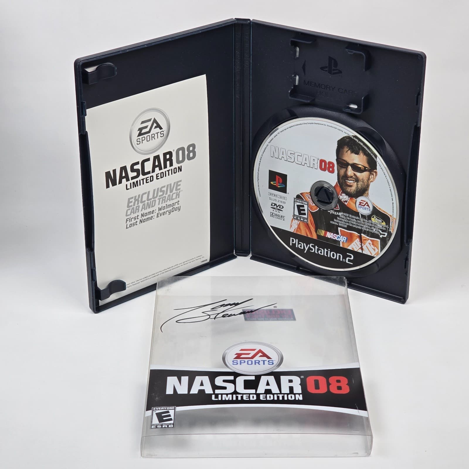 NASCAR 08 Limited Edition (PlayStation 2 PS2) Case, Slipcover & Disc - Thumbnail 2