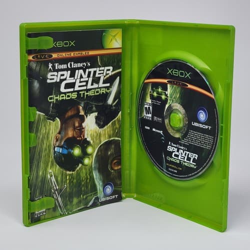 Splinter Cell: Chaos Theory (Original Xbox) Black Label CIB COMPLETE & TESTED - Thumbnail 2