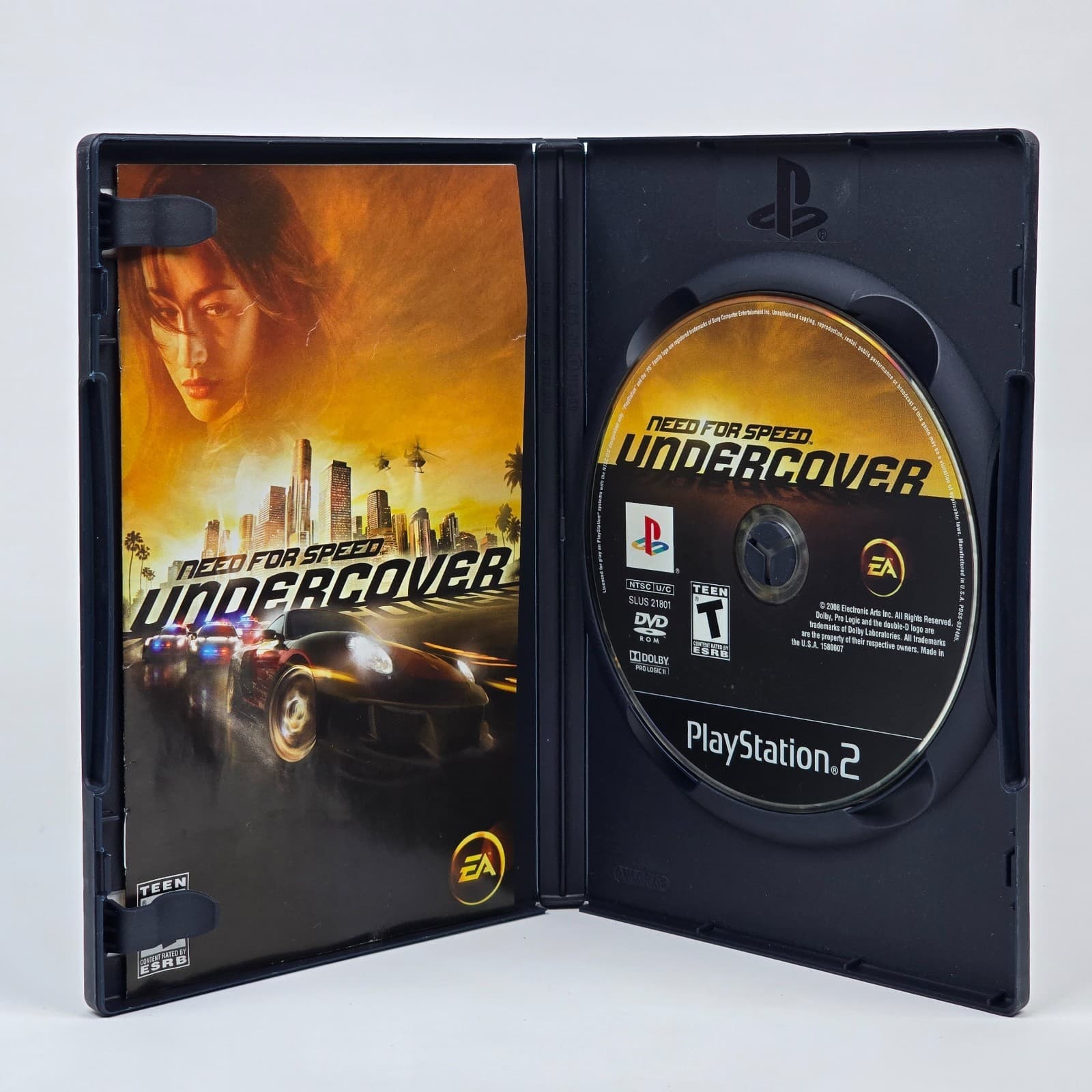 Need for Speed: Undercover (PlayStation 2 PS2) Black Label CIB COMPLETE - Thumbnail 2