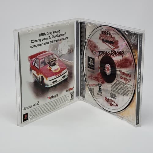 IHRA Drag Racing (PlayStation 1 PS1) CIB COMPLETE & TESTED - Thumbnail 2