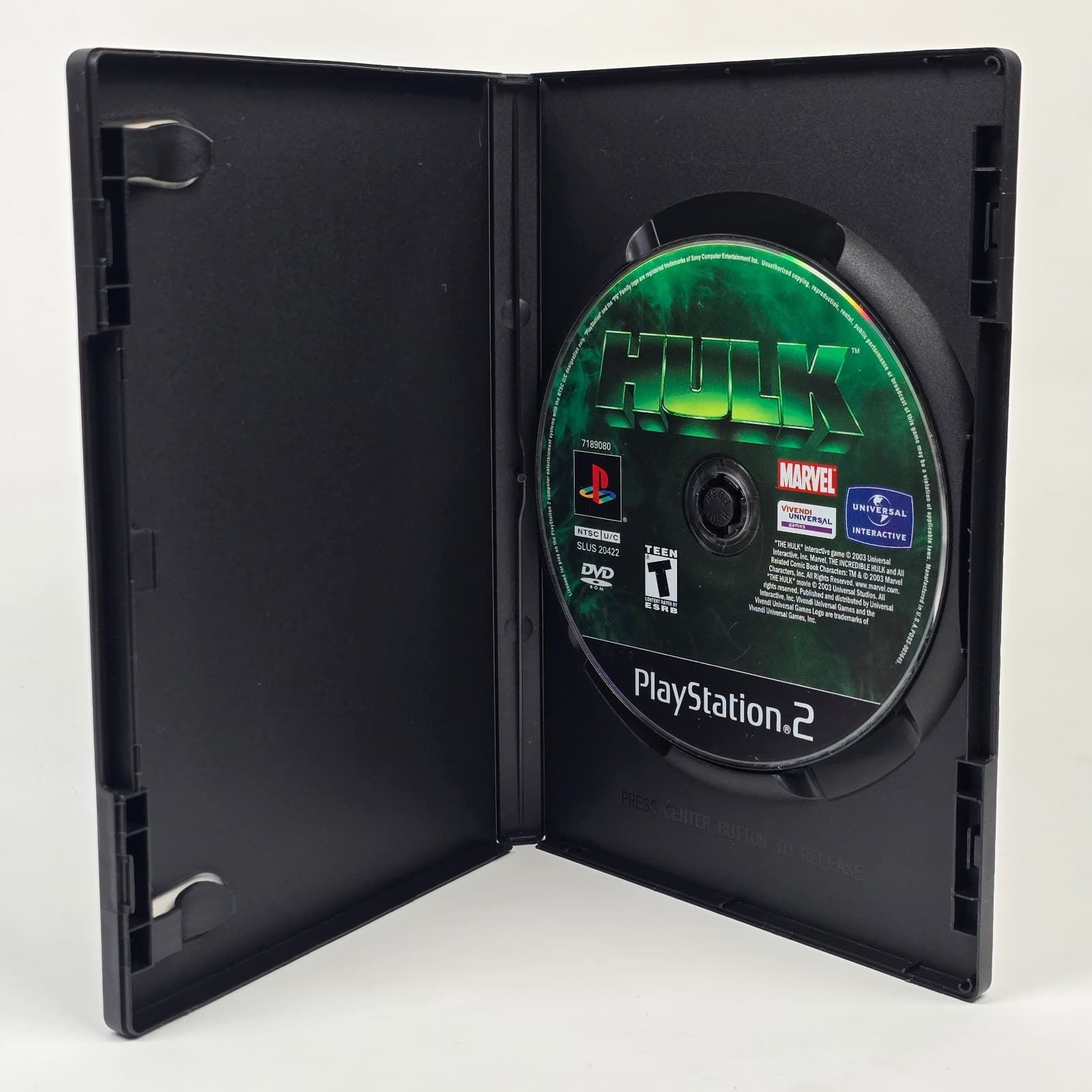 Hulk (PlayStation 2 PS2) Case & Disc - Thumbnail 2