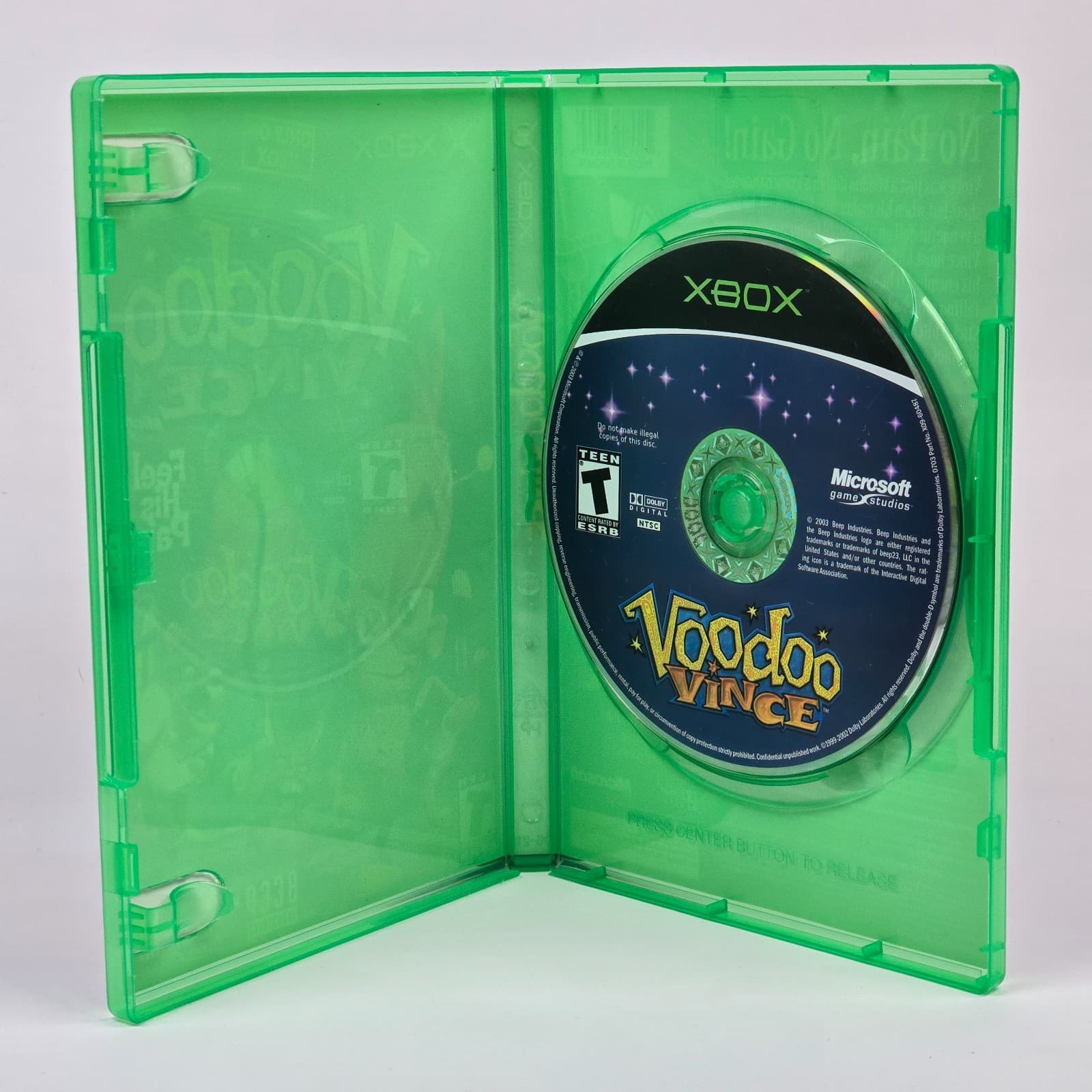 Voodoo Vince (Original Xbox) Case & Disc - Thumbnail 2
