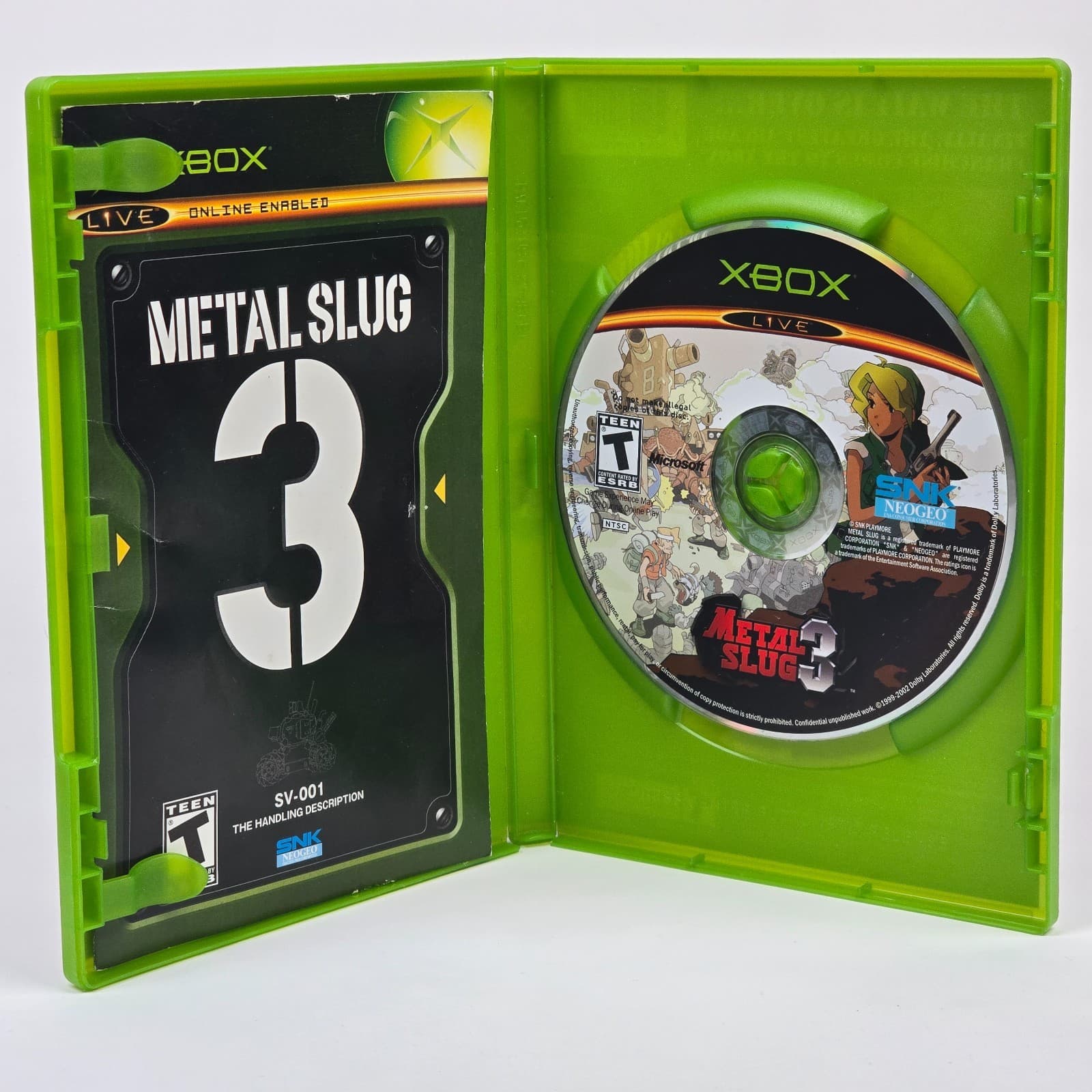 Metal Slug 3 (Original Xbox) CIB COMPLETE - Thumbnail 2