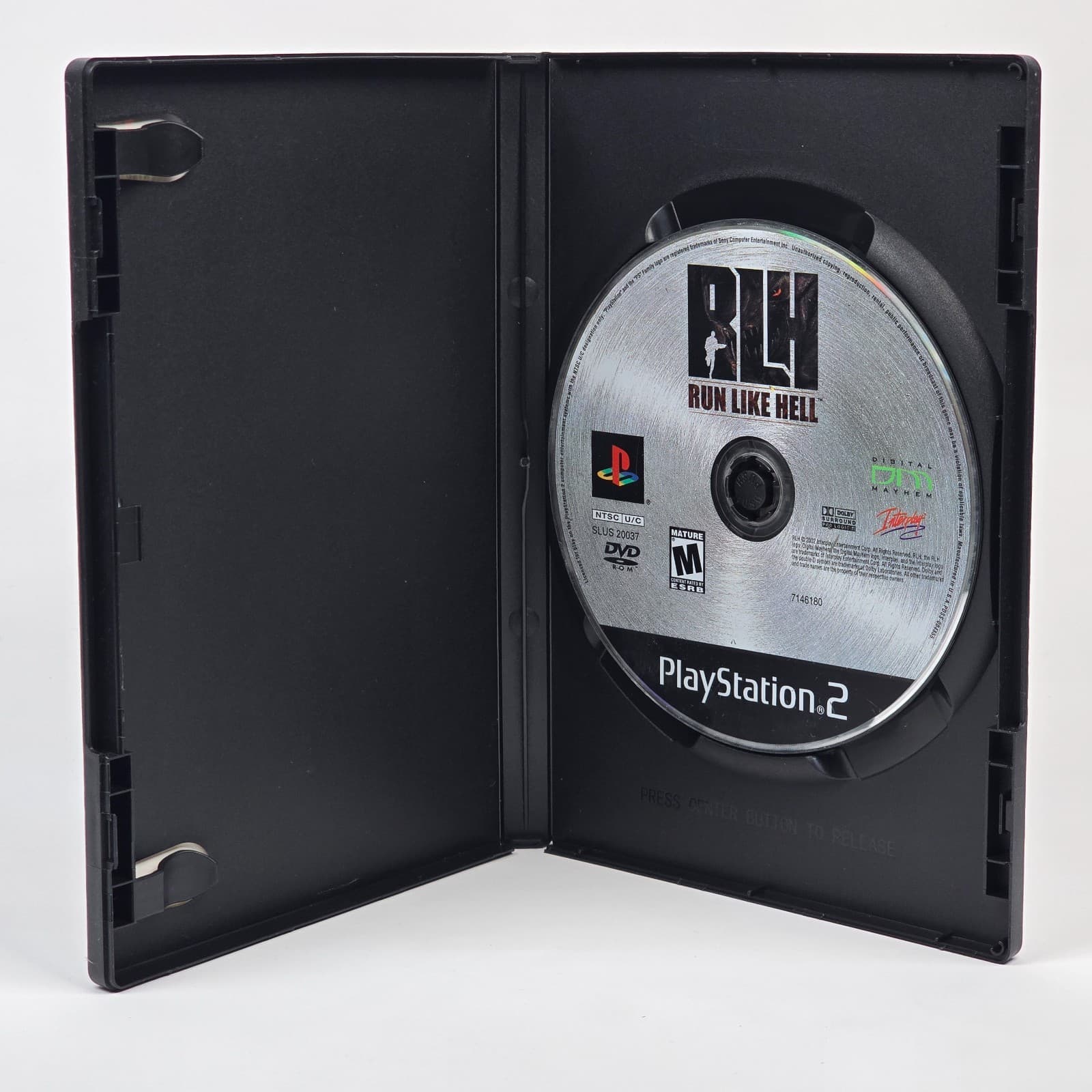 Run Like Hell - RLH (PlayStation 2 PS2) Case & Disc - Thumbnail 2