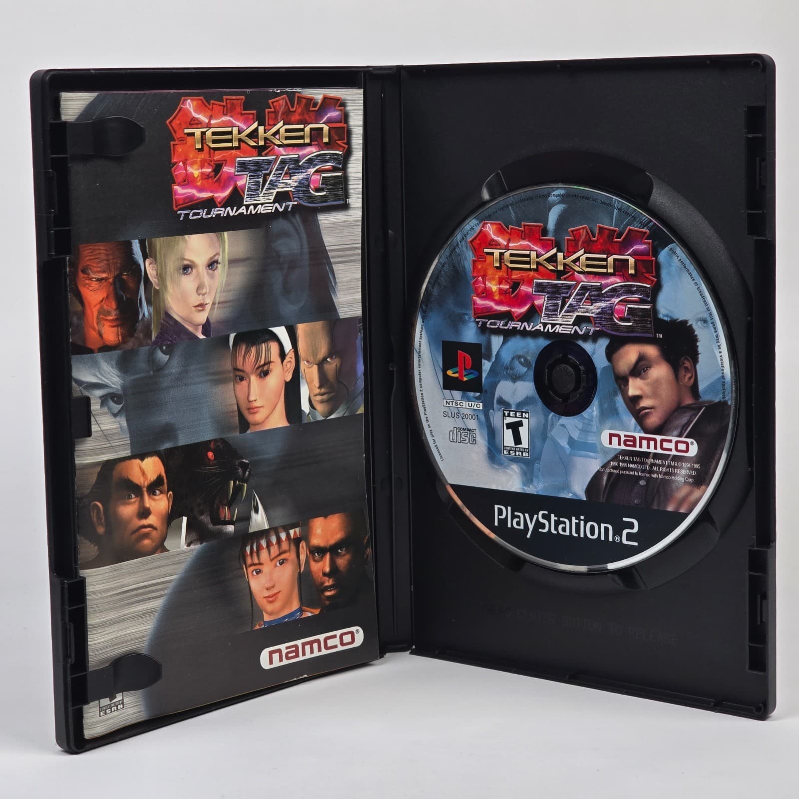 Tekken Tag Tournament (PlayStation 2 PS2) Black Label CIB COMPLETE - Thumbnail 2