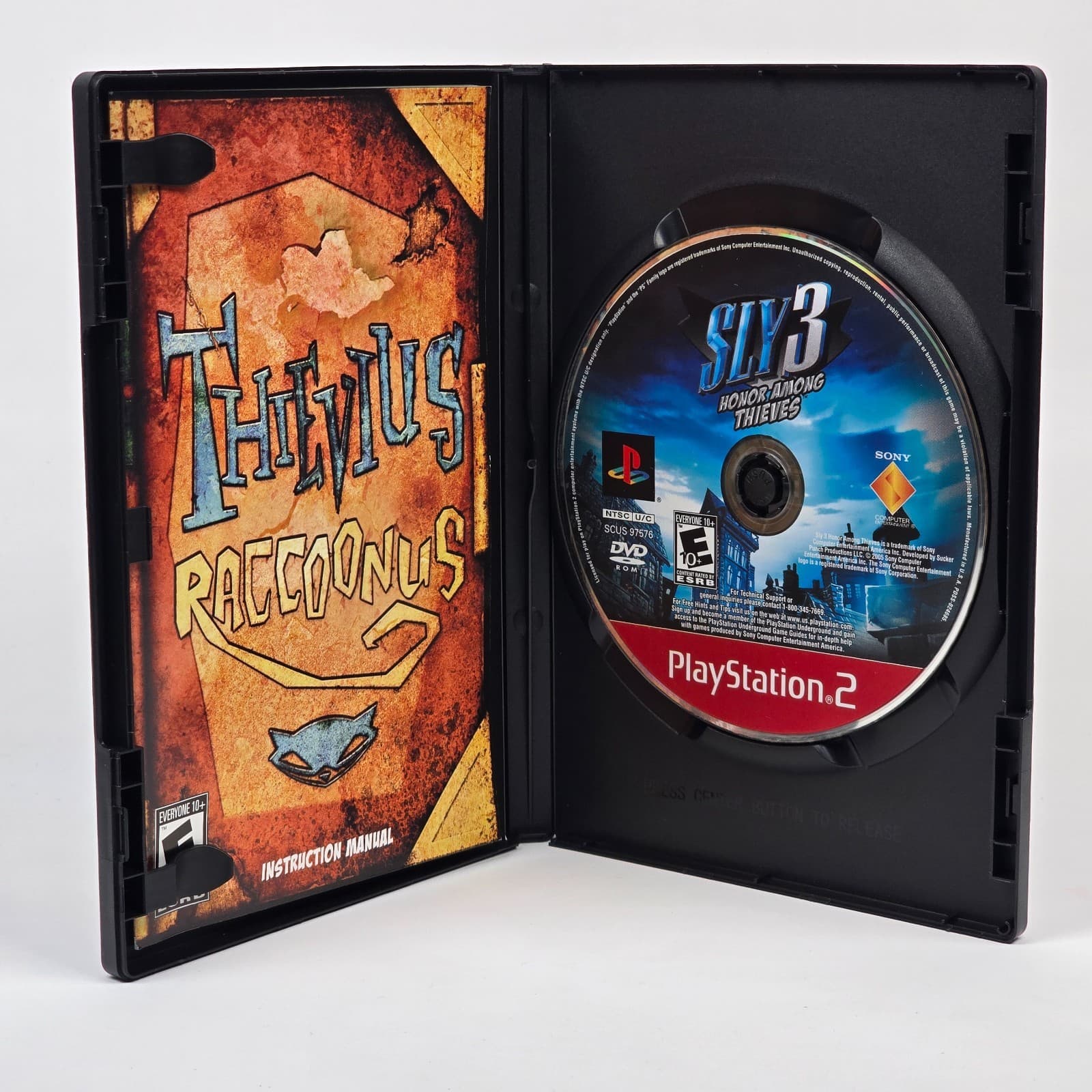 Sly 3: Honor Among Thieves (PlayStation 2 PS2) Greatest Hits CIB COMPLETE - Thumbnail 2