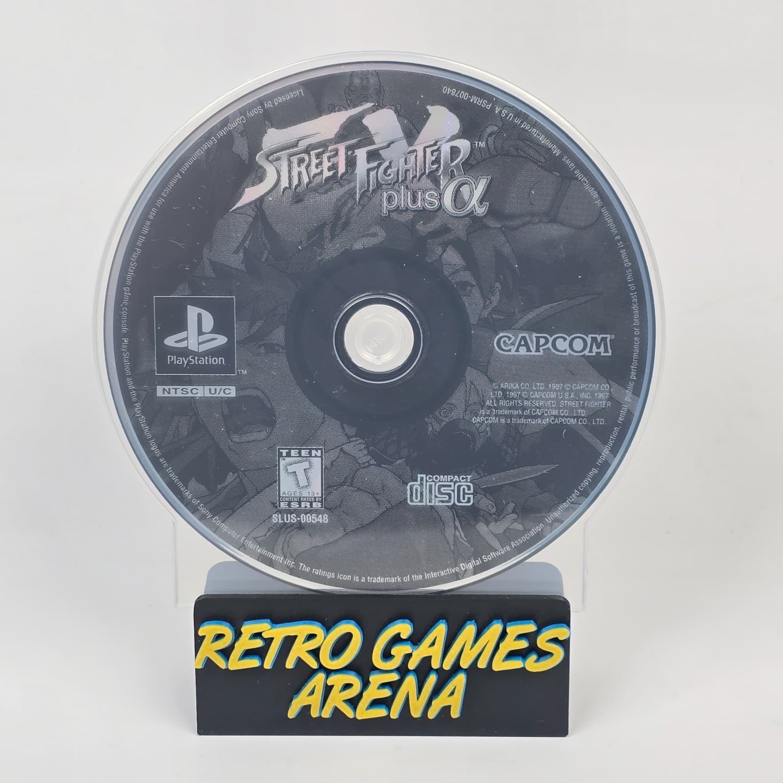 Street Fighter EX Plus Alpha A (PlayStation 1 PS1) Disc