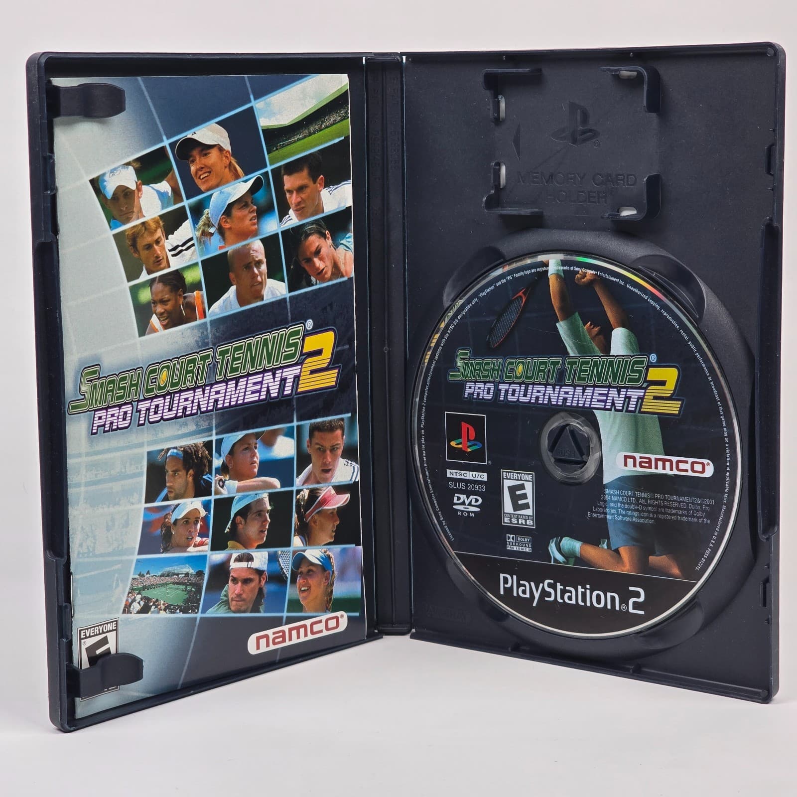 Smash Court Tennis: Pro Tournament 2 (PlayStation 2 PS2) CIB COMPLETE - Thumbnail 2