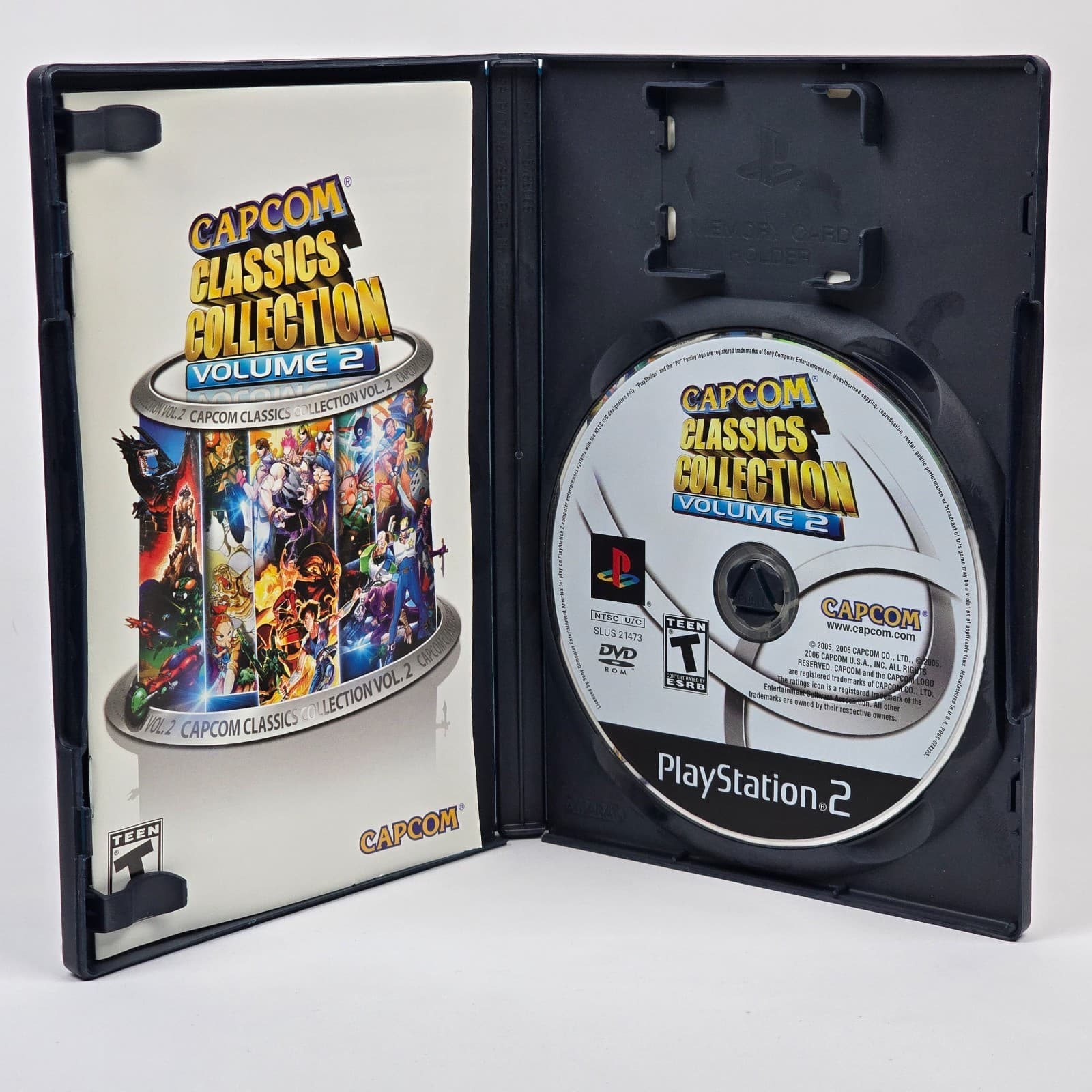 Capcom Classics Collection: Volume 2 (PlayStation 2 PS2) CIB COMPLETE - Thumbnail 2