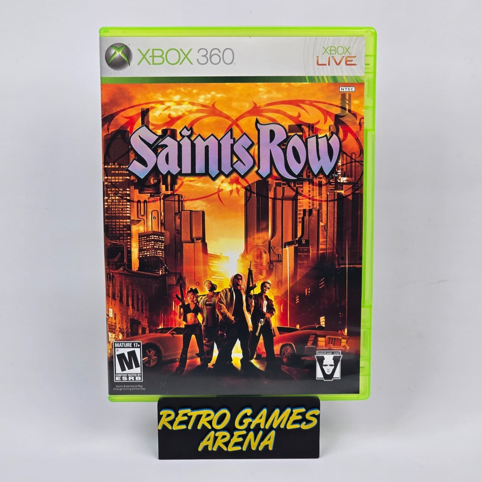 Saints Row (Xbox 360) Case & Disc