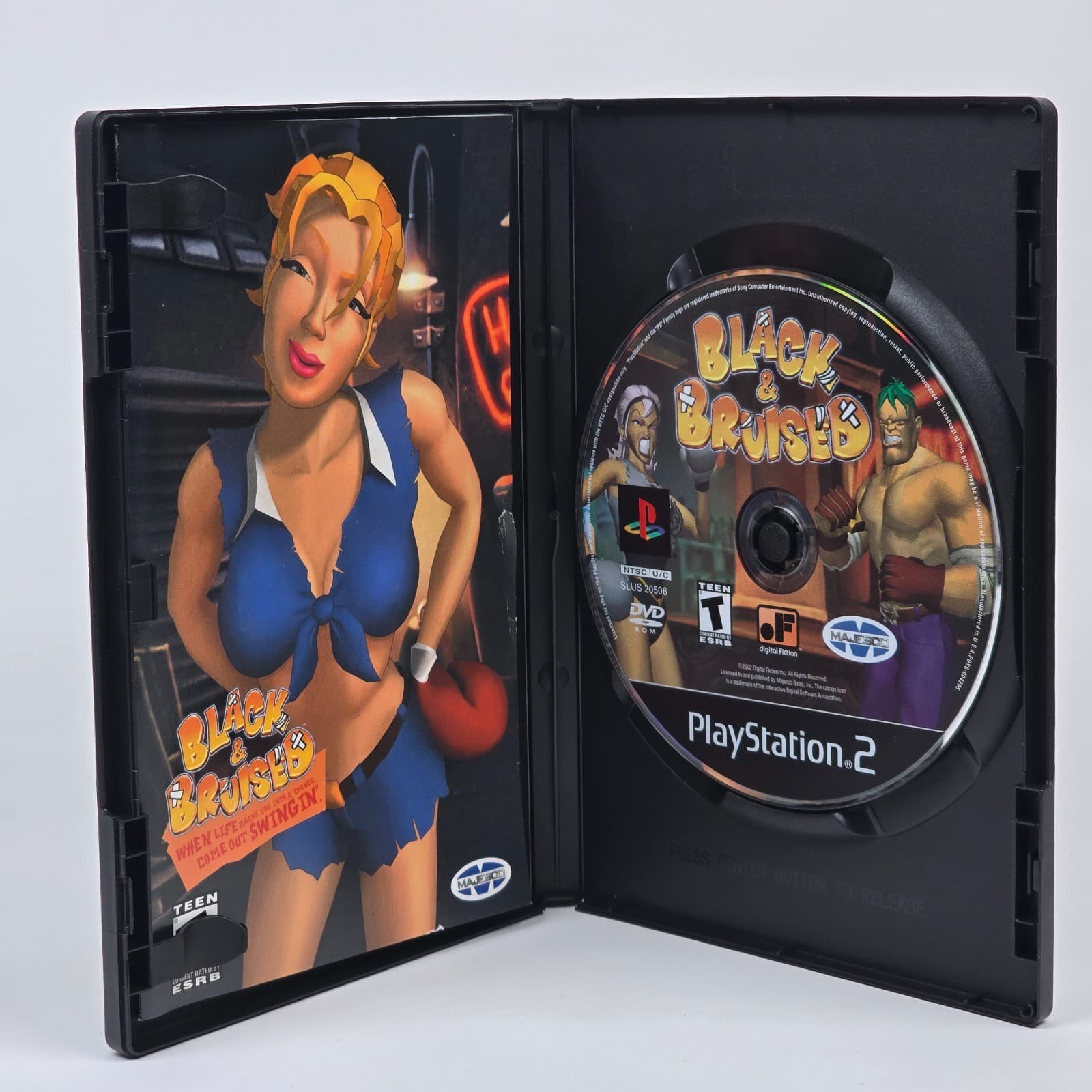 Black & Bruised (PlayStation 2 PS2) CIB COMPLETE - Thumbnail 2