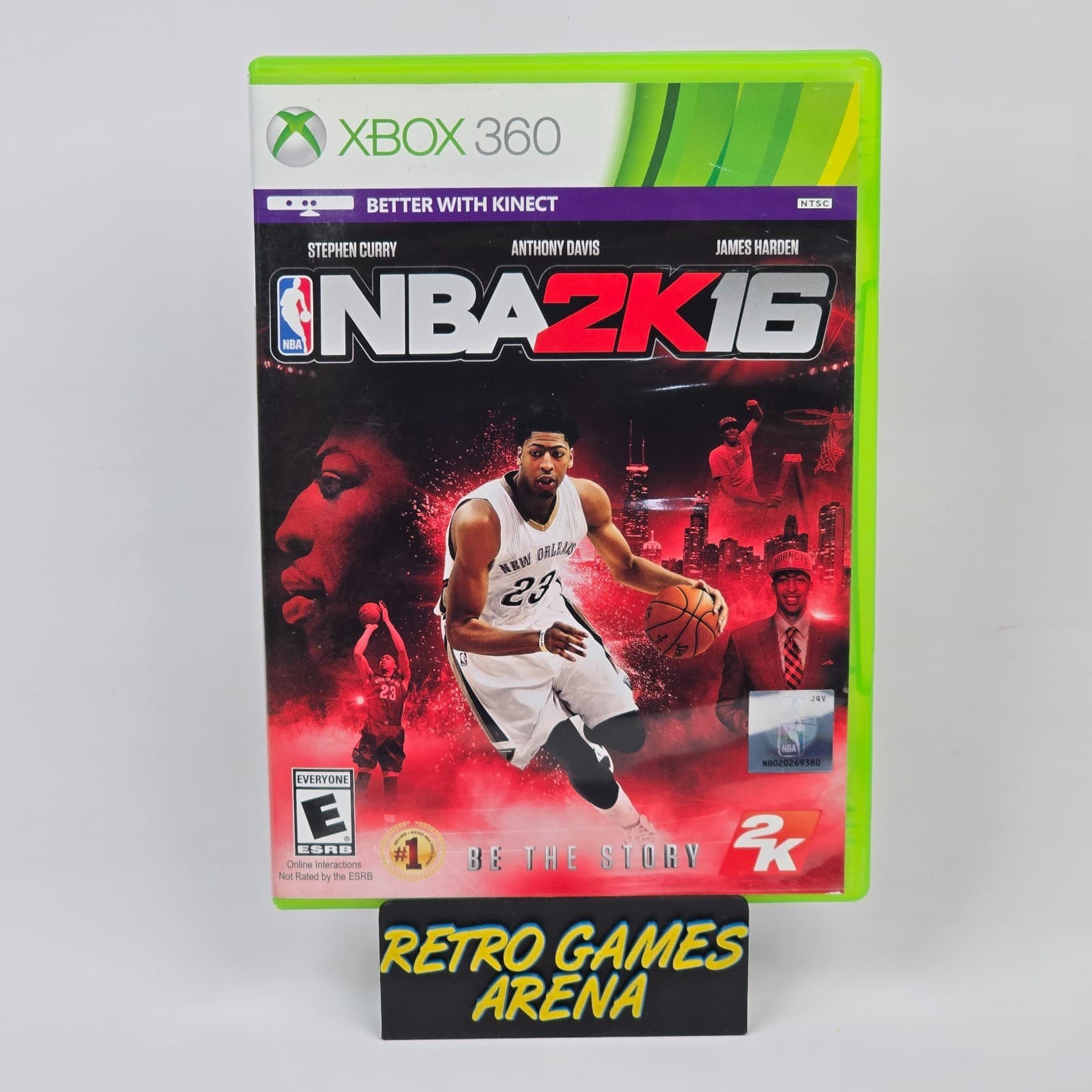 NBA 2K16 - Anthony Davis Cover (Xbox 360) Case & Disc