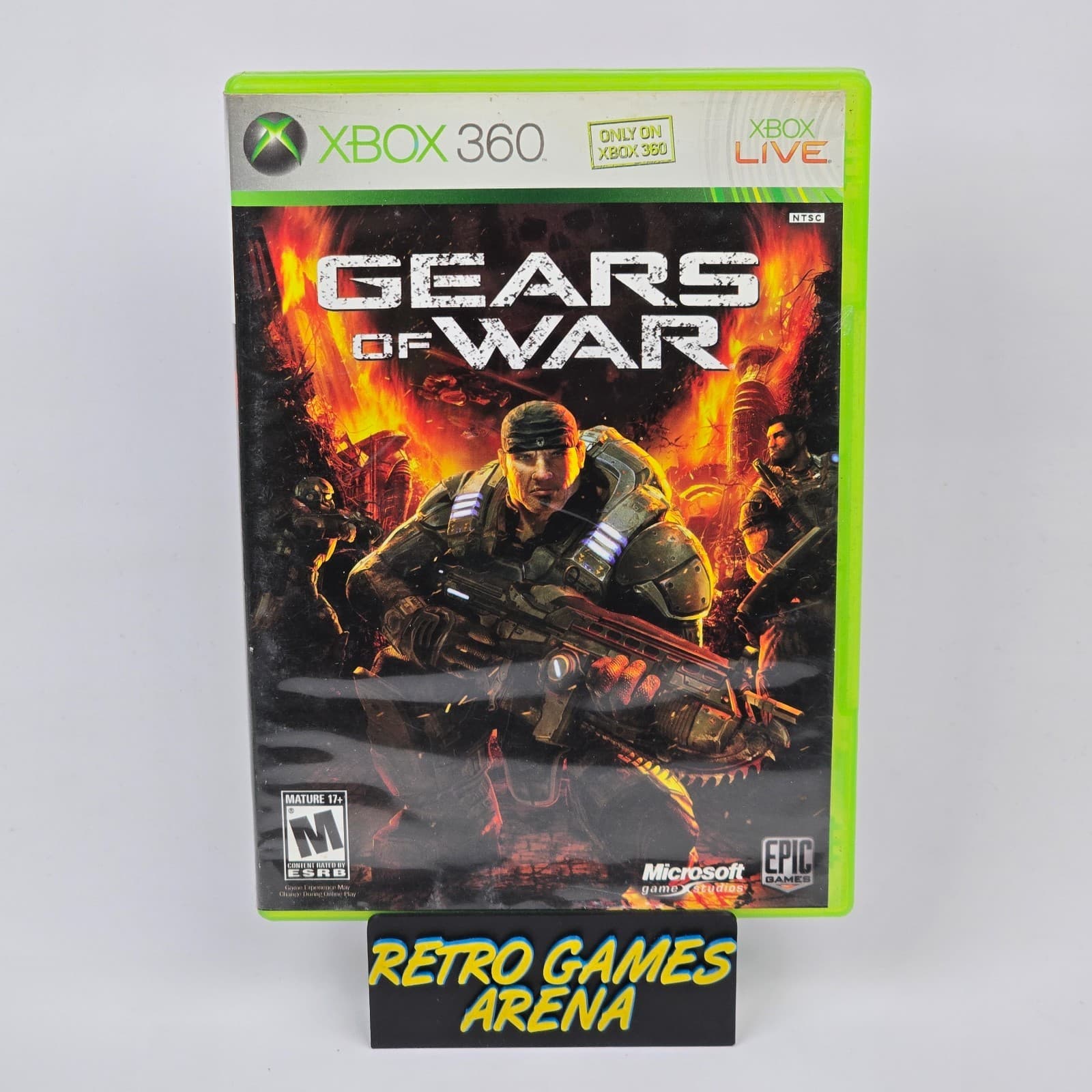 Gears of War 1 (Xbox 360) Case & Disc