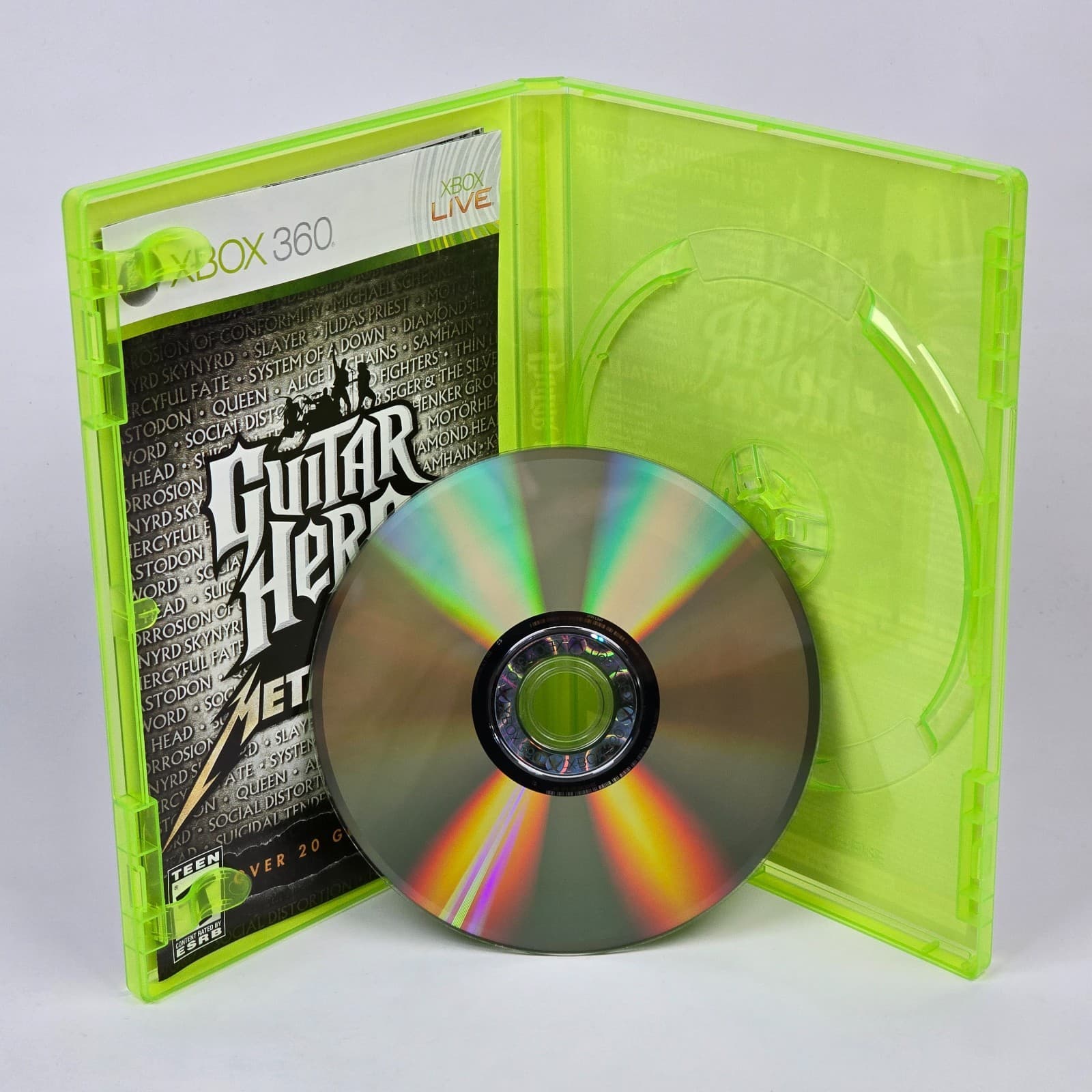 💿 REFURBISHED Guitar Hero: Metallica (Xbox 360) CIB COMPLETE 💿 - Thumbnail 3