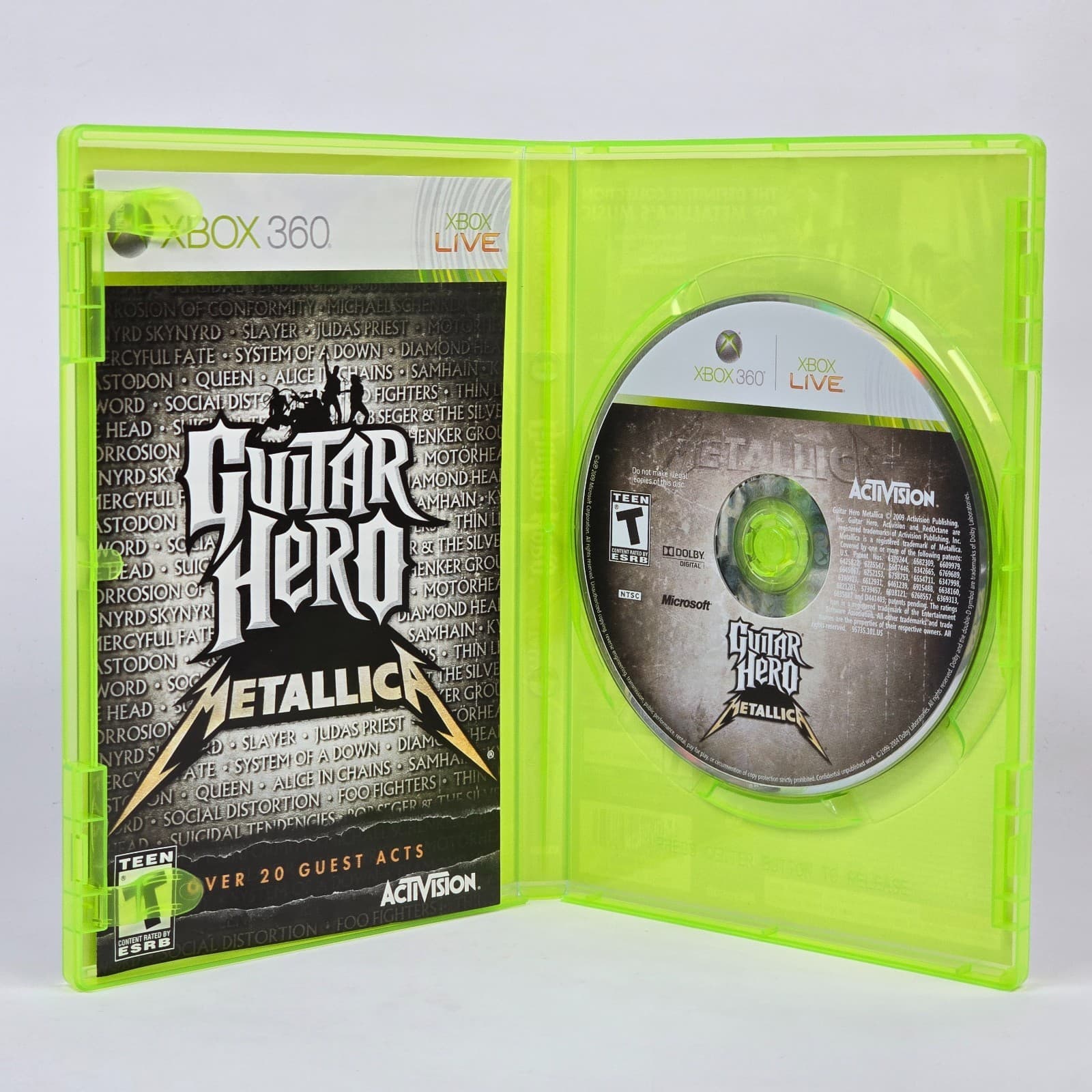 💿 REFURBISHED Guitar Hero: Metallica (Xbox 360) CIB COMPLETE 💿 - Thumbnail 2