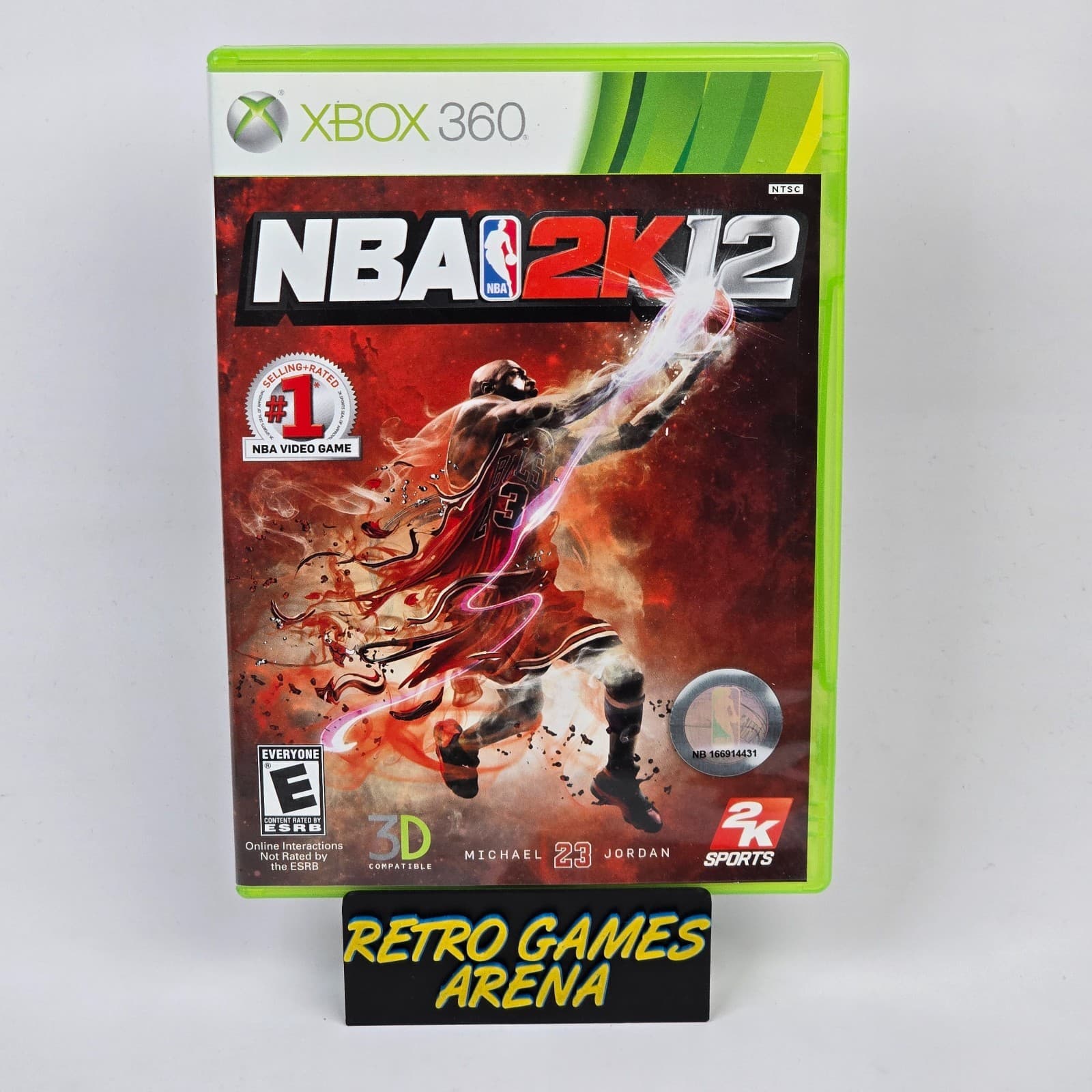 NBA 2K12 (Xbox 360) Case & Disc