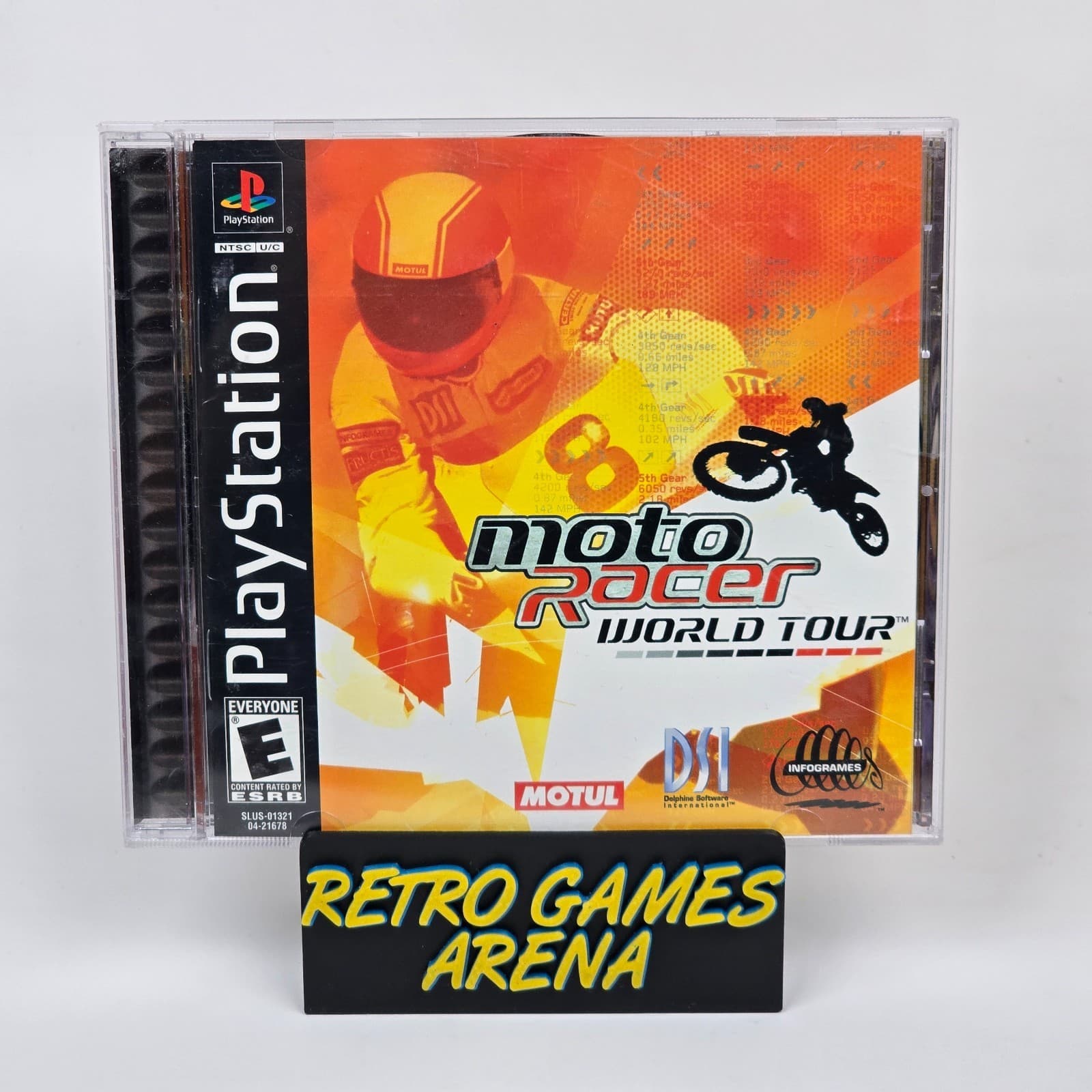 Moto Racer: World Tour (PlayStation 1 PS1) CIB COMPLETE
