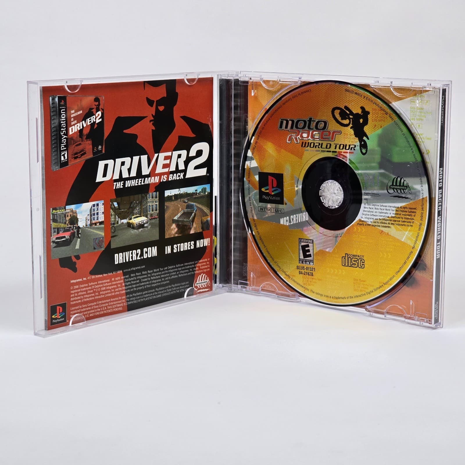 Moto Racer: World Tour (PlayStation 1 PS1) CIB COMPLETE - Thumbnail 2