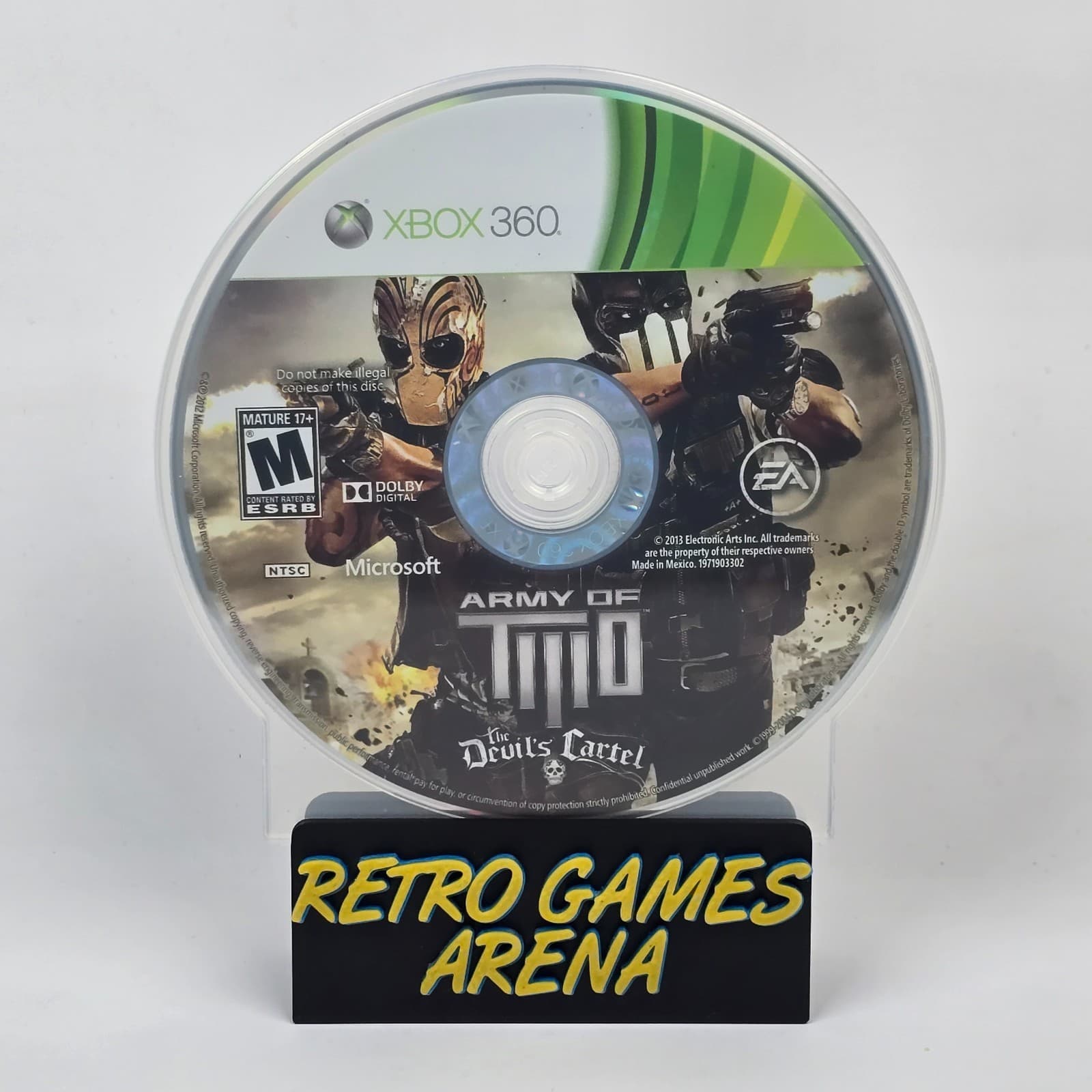 Army of Two: The Devil's Cartel (Xbox 360) Disc