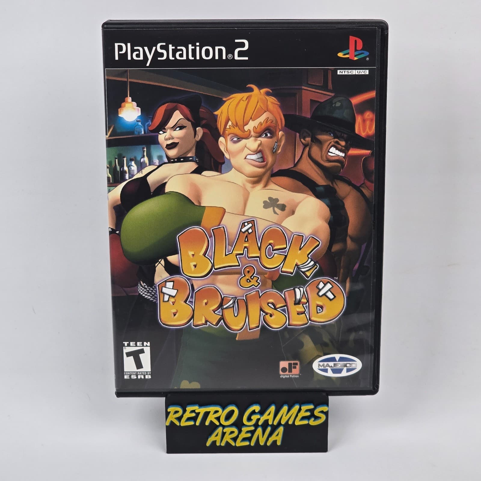 Black & Bruised (PlayStation 2 PS2) CIB COMPLETE