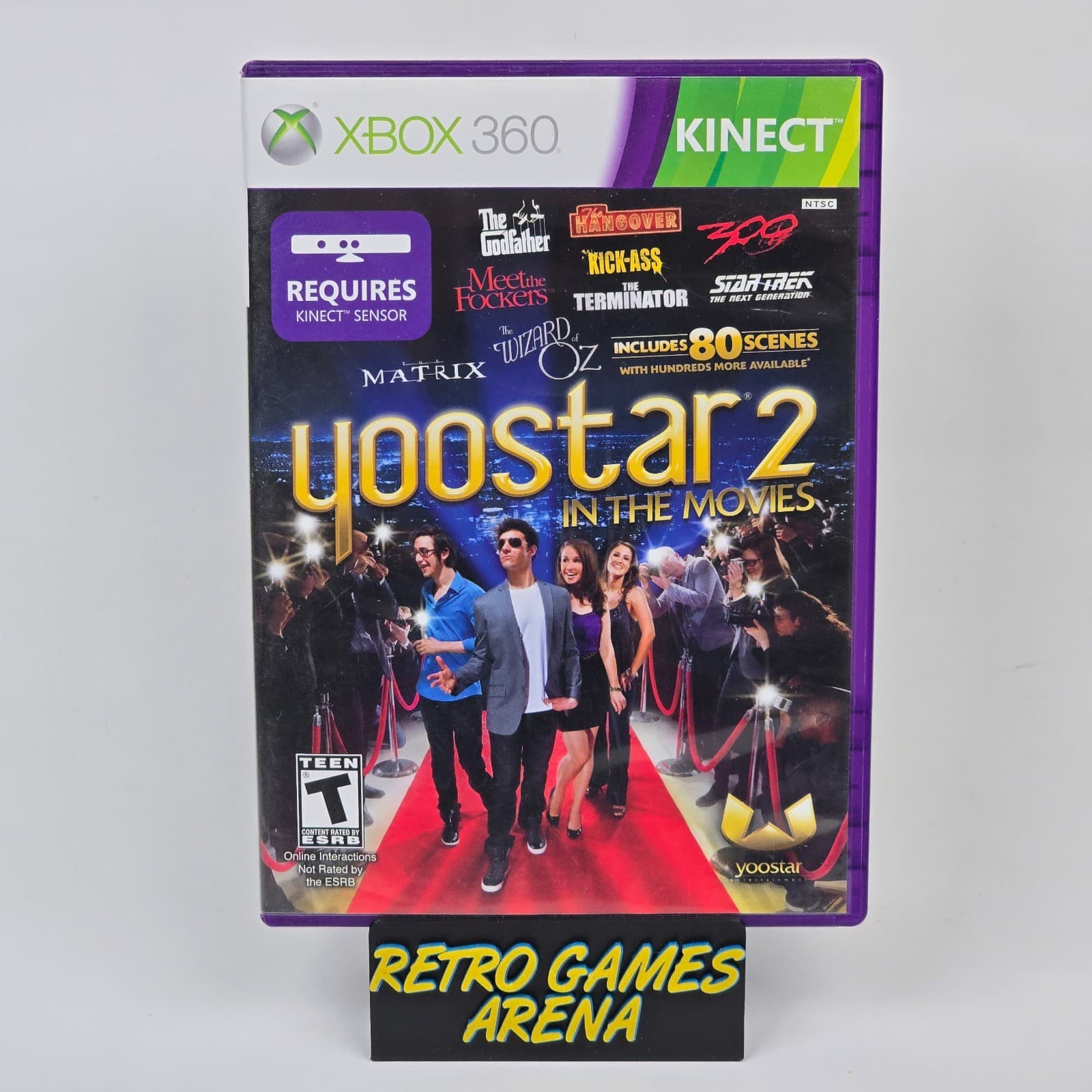 Yoostar 2: In the Movies (Xbox 360) Case & Disc